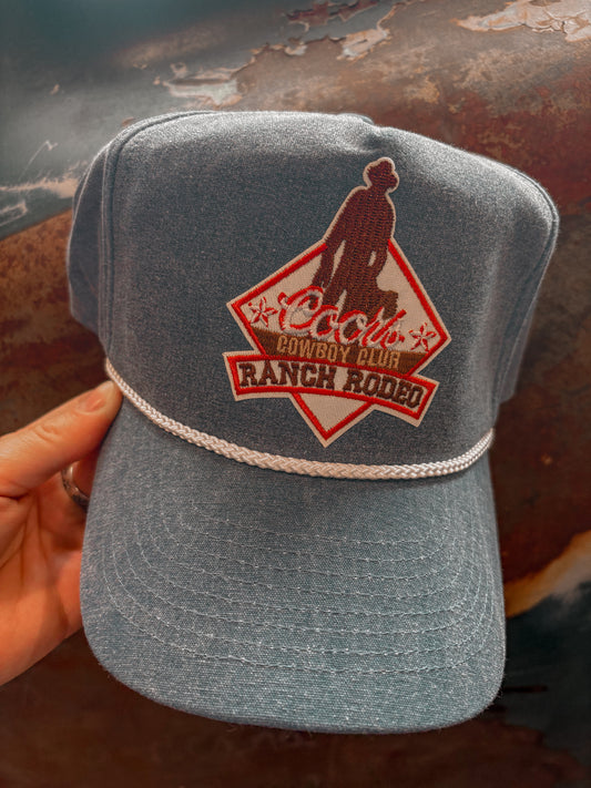 Coors Cowboy Blue Denim Hat