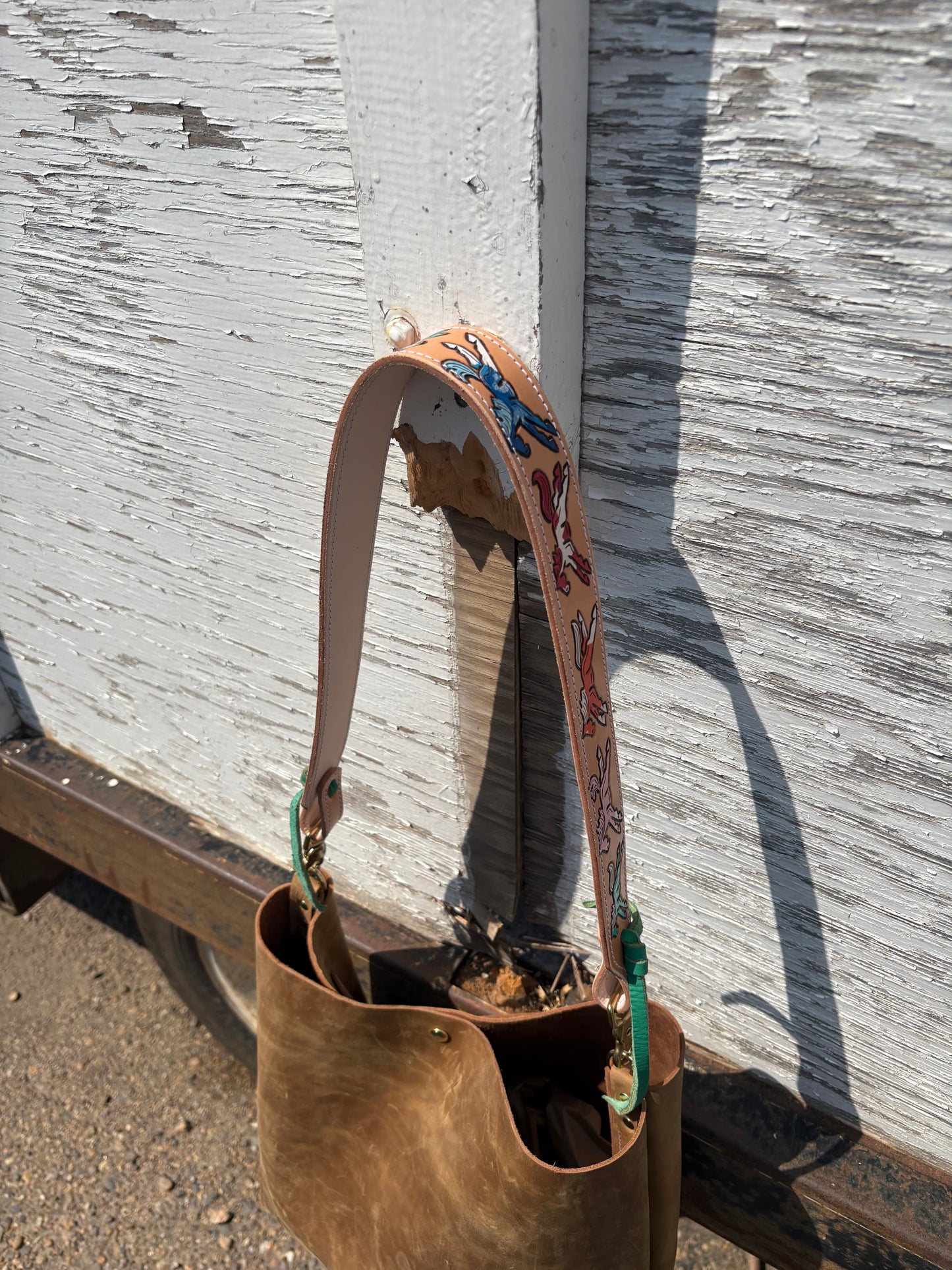 Wild Ponies Tote Bag *Tan