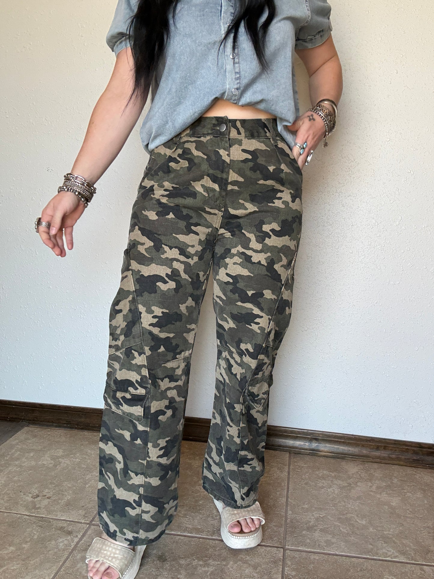 The Castaway Camo Cargo Pants