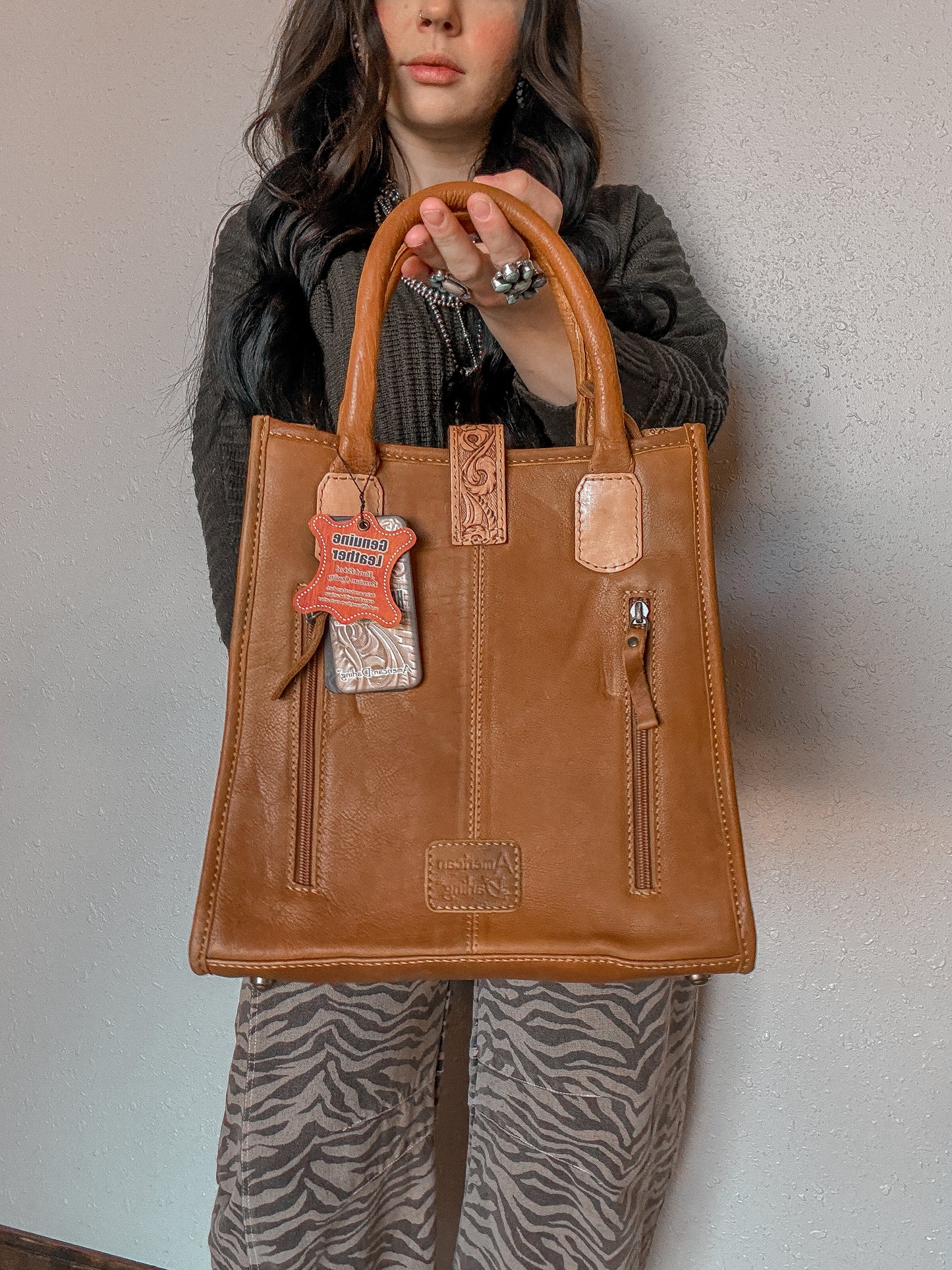 The York Cowhide Bag