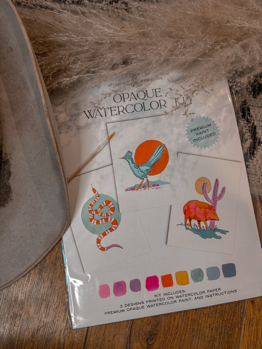 Water Color Kit *Desert Animals