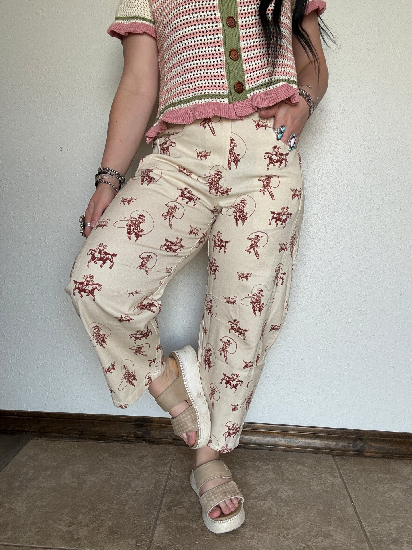 The Arizona Cowboy Barrel Jeans