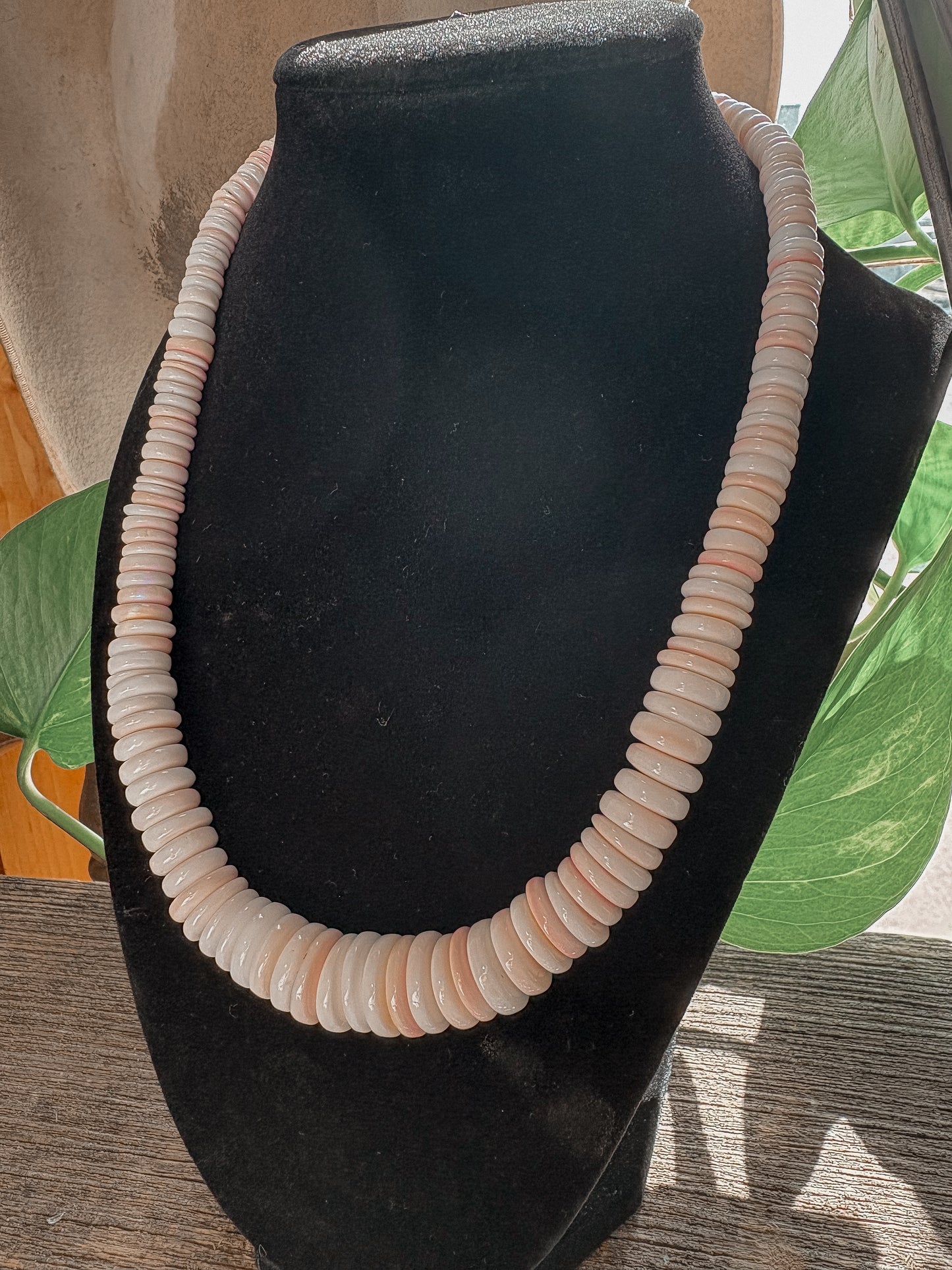 Pretty In Pink Pink Conch Necklace