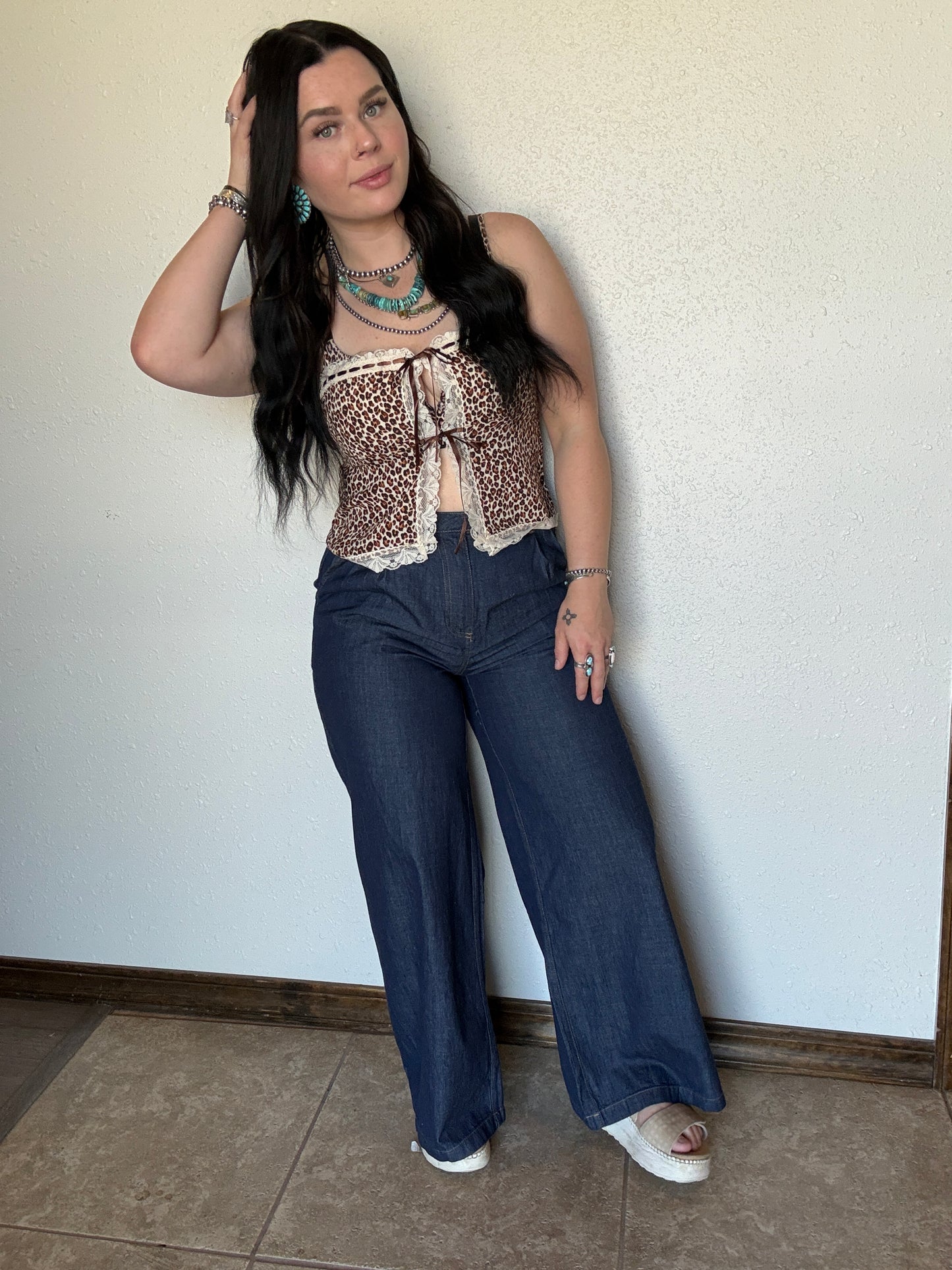 The Skyline Wide Leg Denim