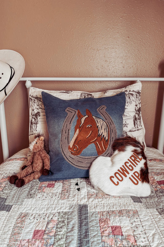 Denim Darlin’ Pillow Case