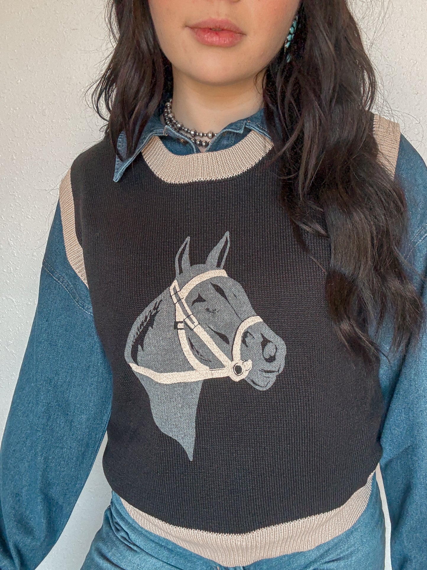 Retro Ranch Sweater Vest