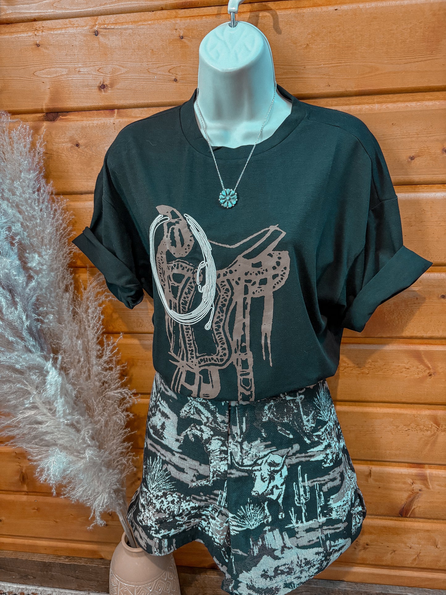 The Ropers Saddle Tee