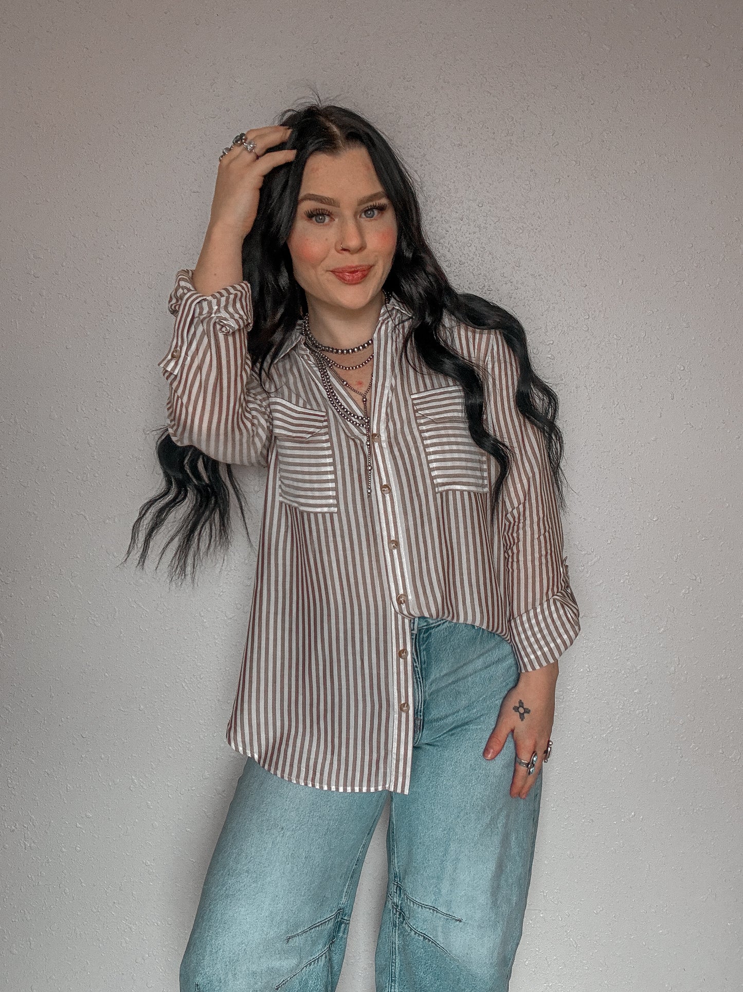 The Mesa Button Up *Brown