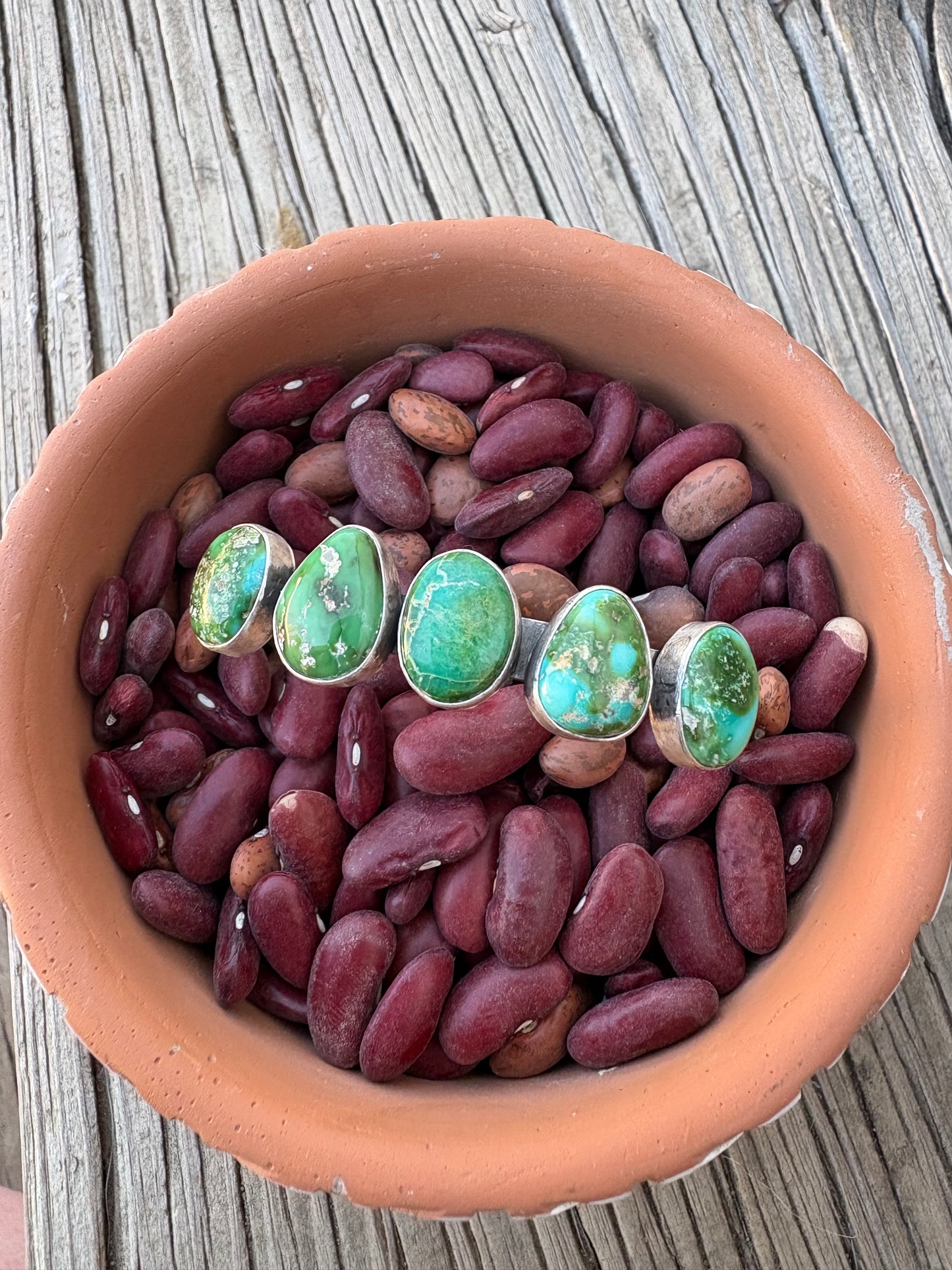 Elon Lewis 5 Stone Cuff