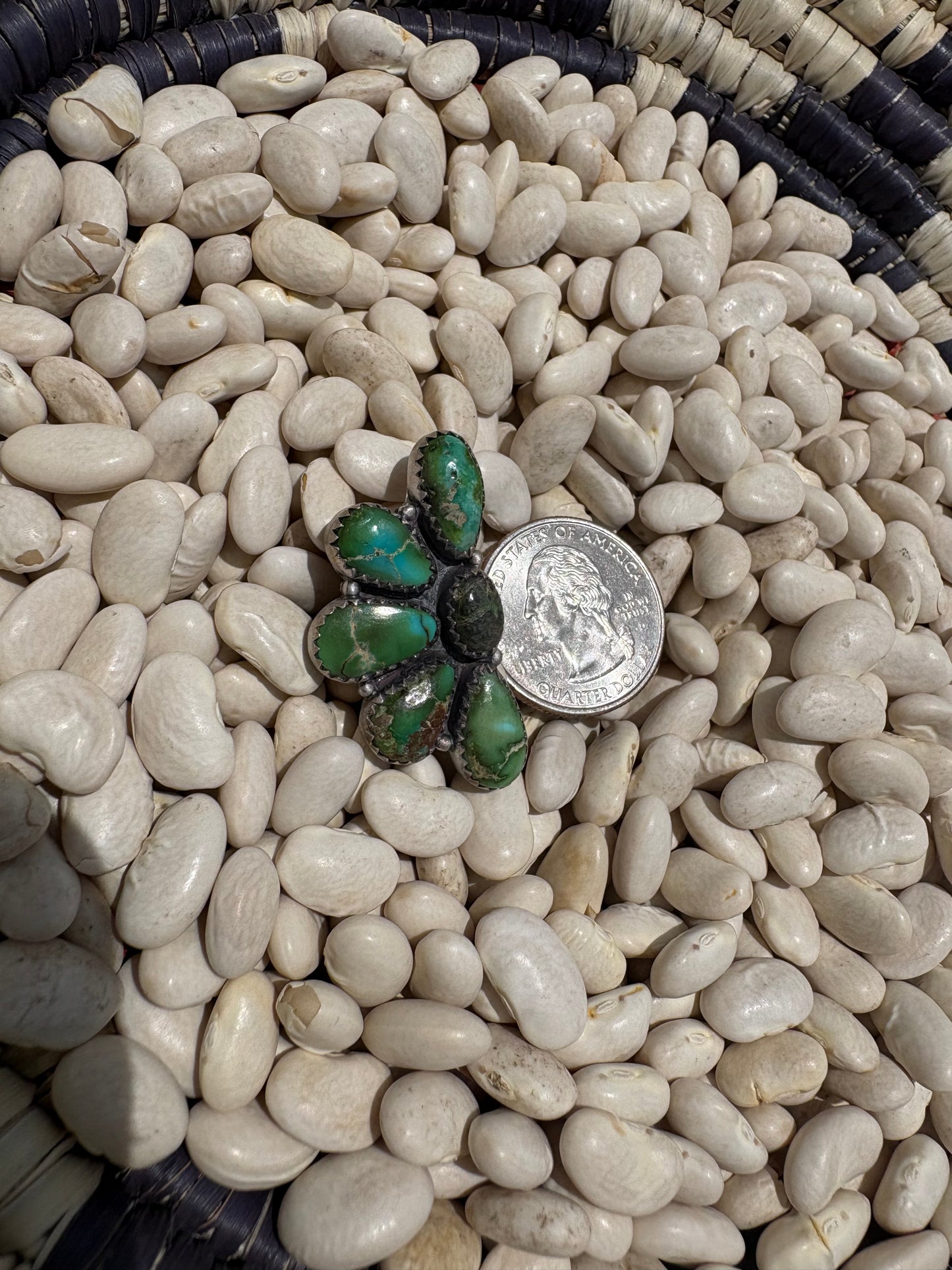Sonoran Gold Cluster Adjustable Ring