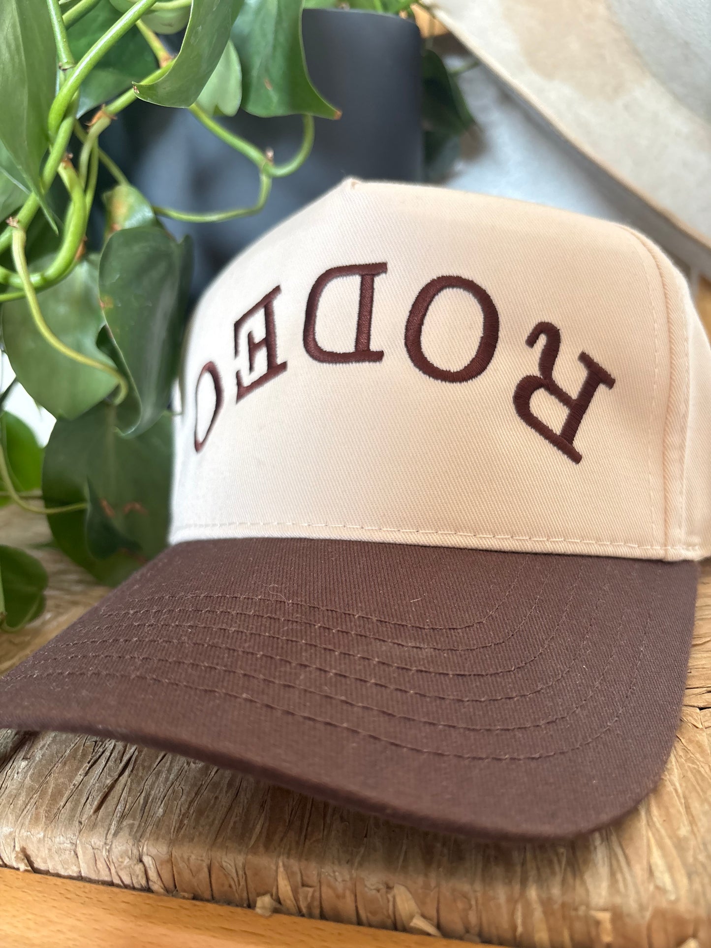 Rodeo Embroidered Trucker Hat