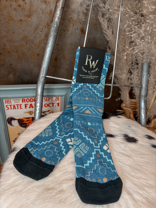 Boot Sock *Blue