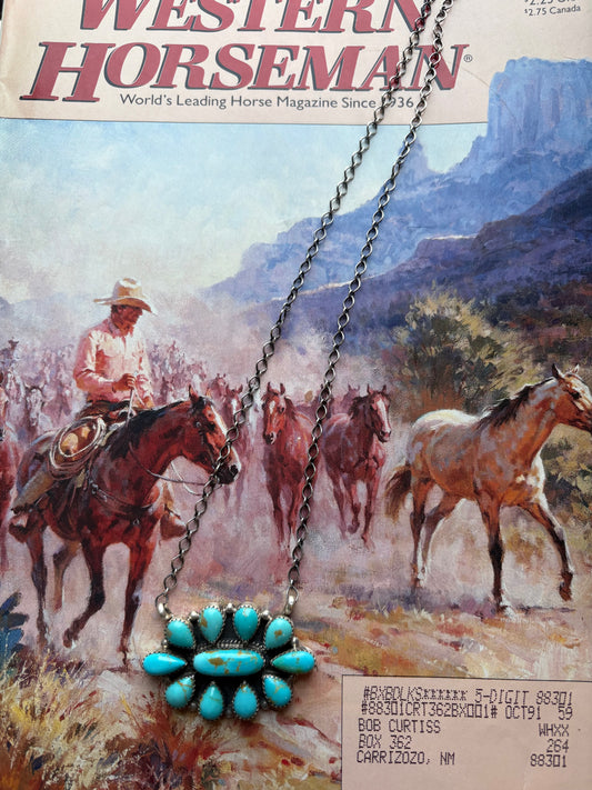 Debra Smith Kingman Cluster Necklace