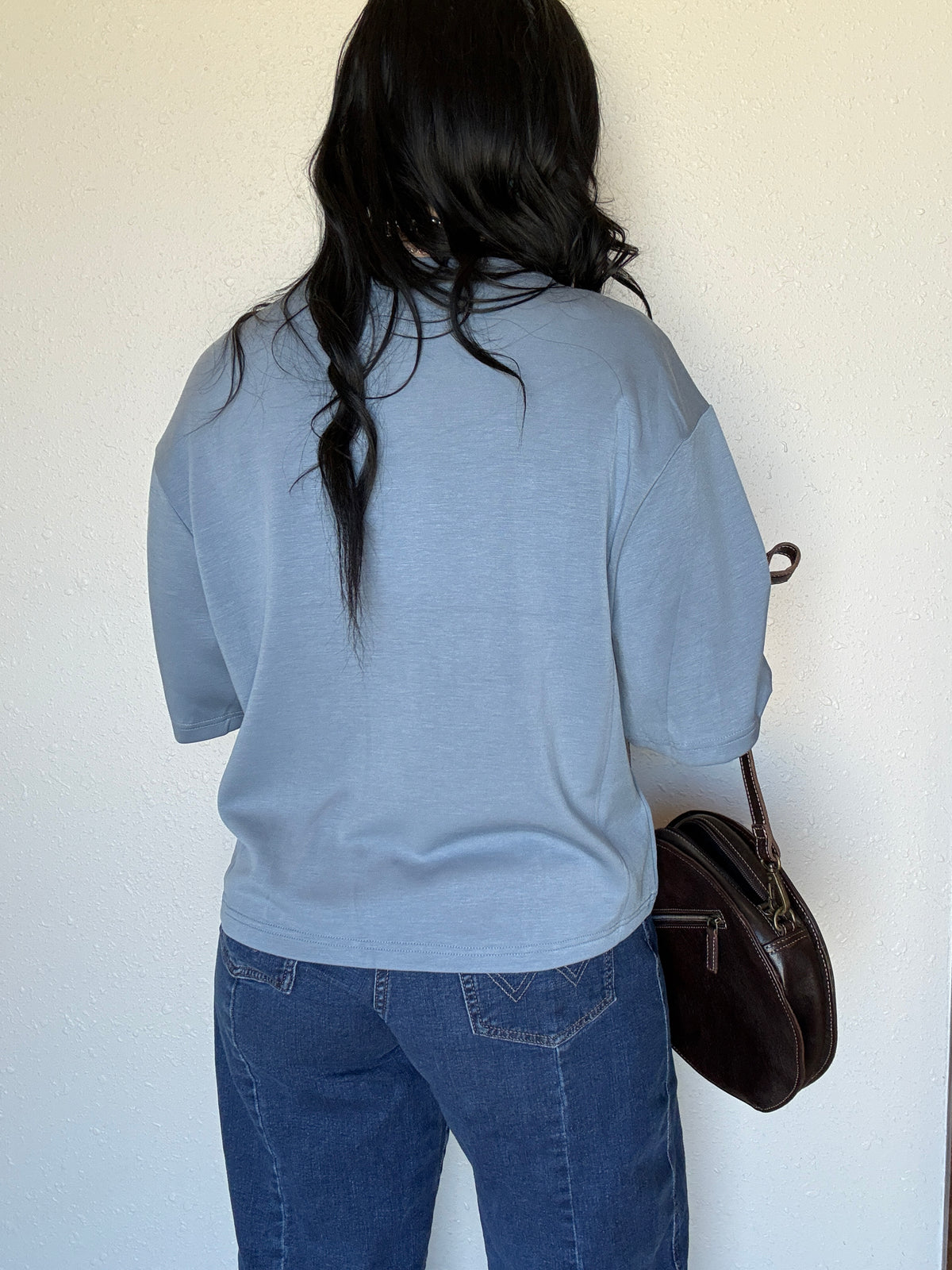 Butter Basic Tee *Dusty Blue