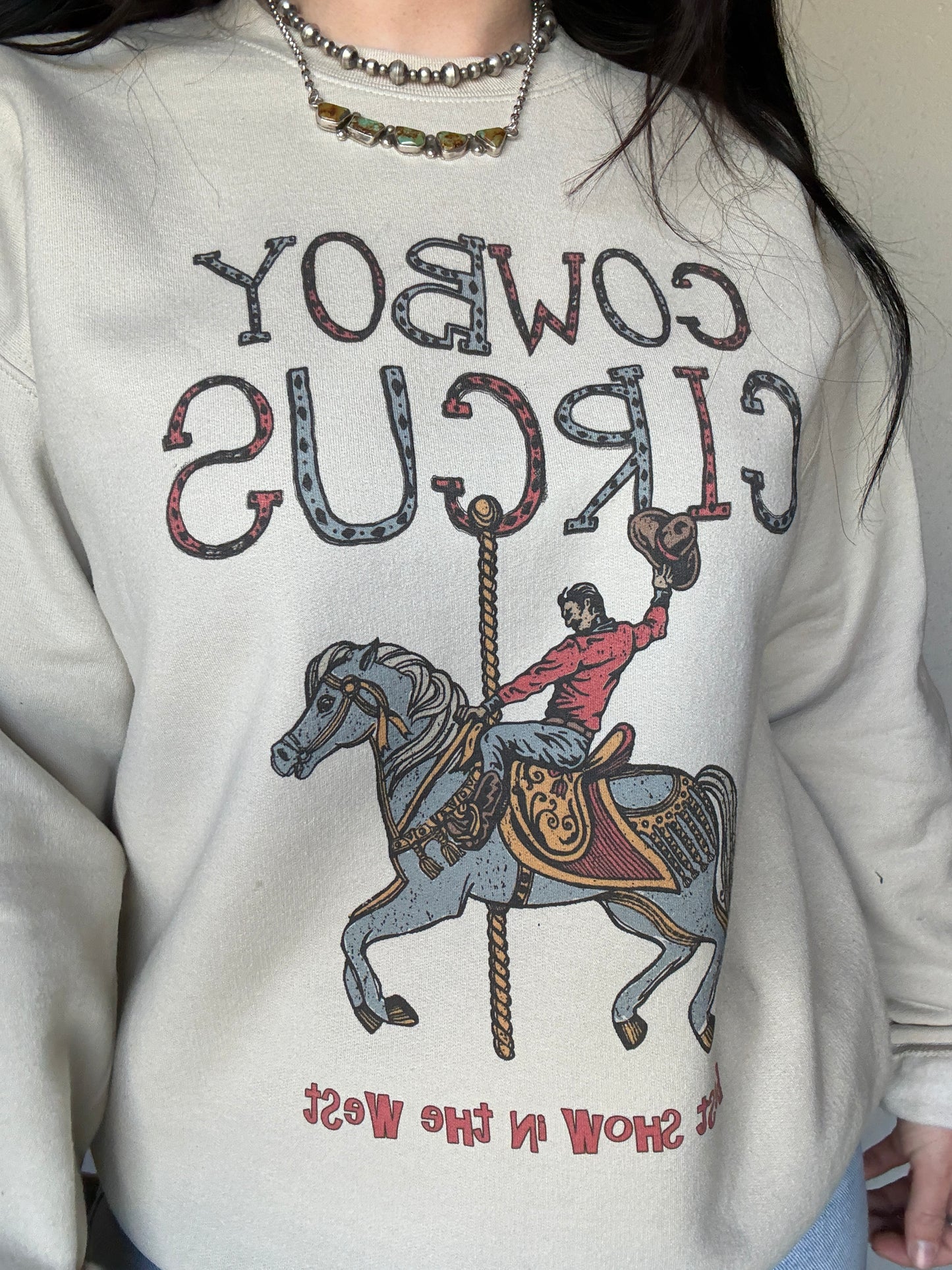 Cowboy Circus Crewneck