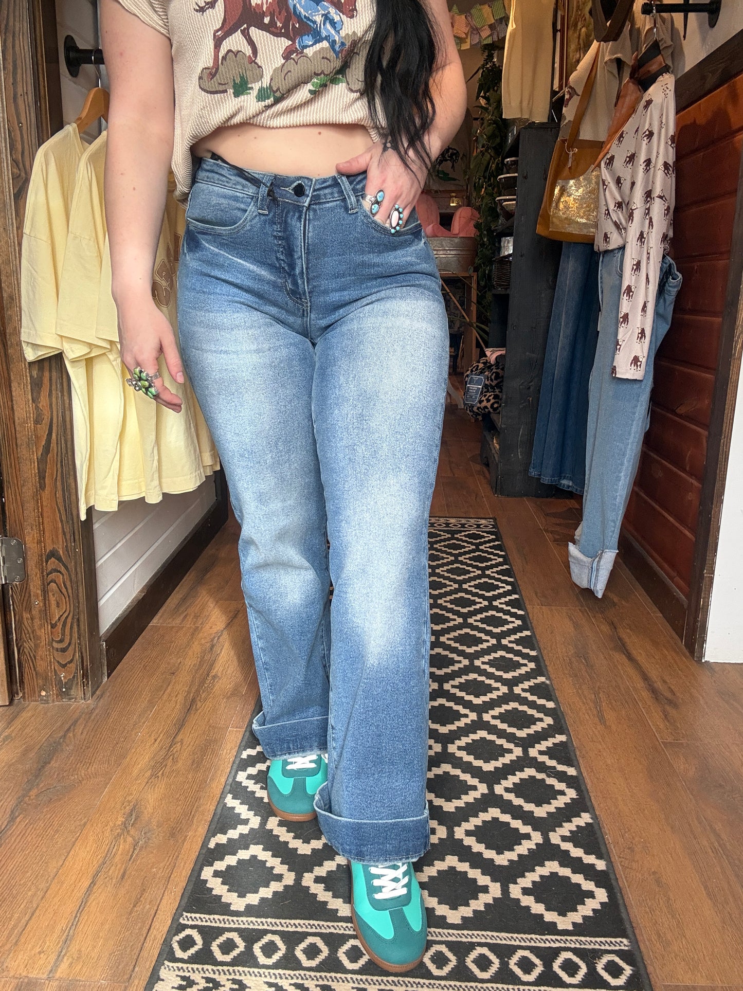 The Ezra Stone Wash Trouser