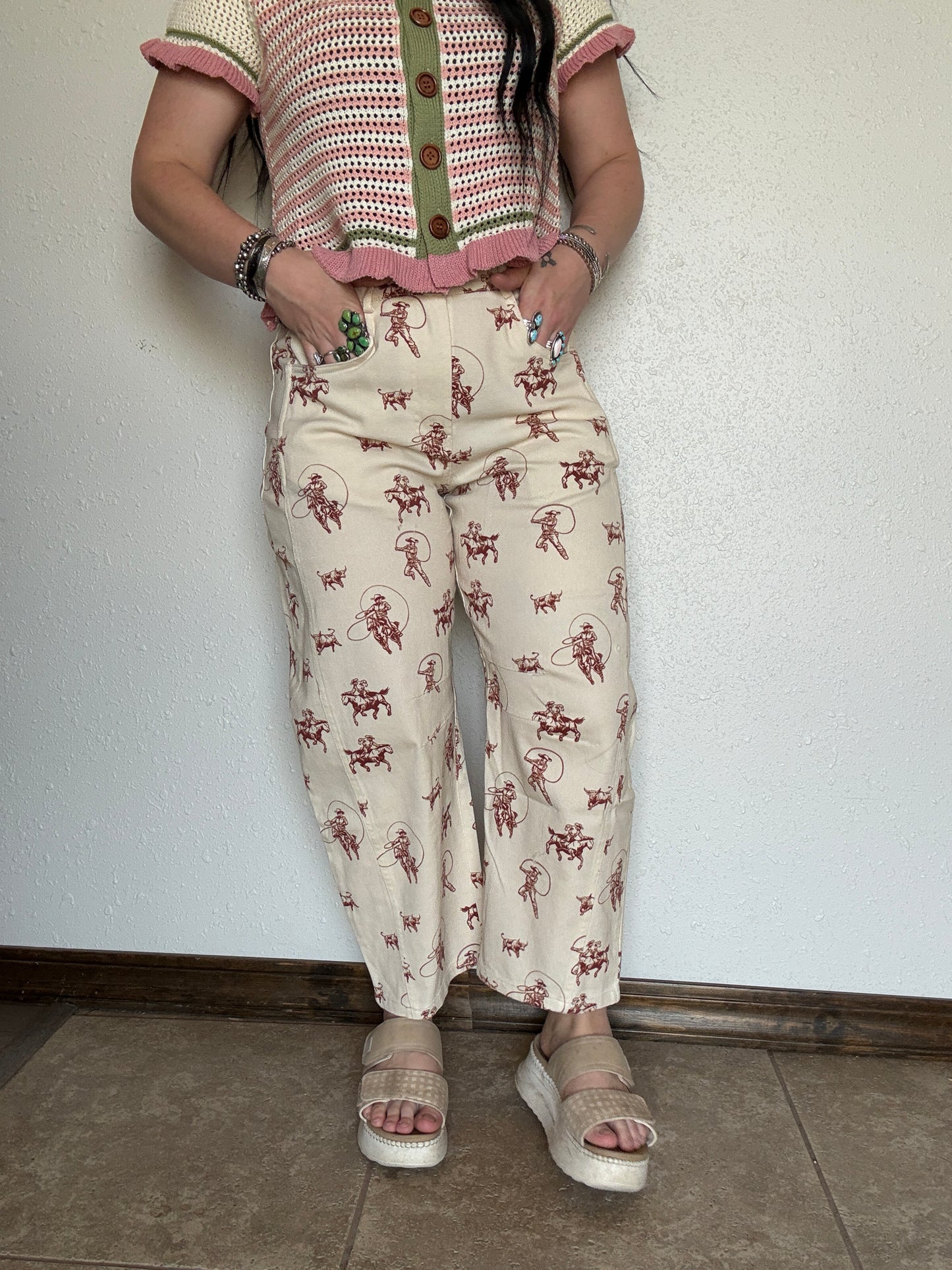 The Arizona Cowboy Barrel Jeans