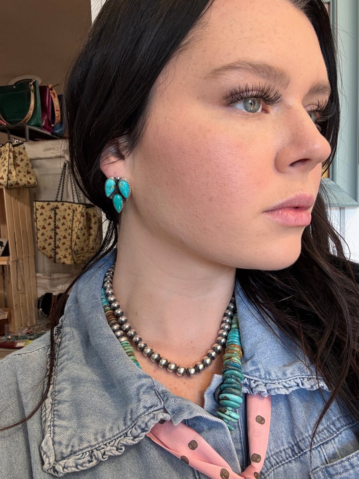 Debra Smith Handmade Cluster Studs