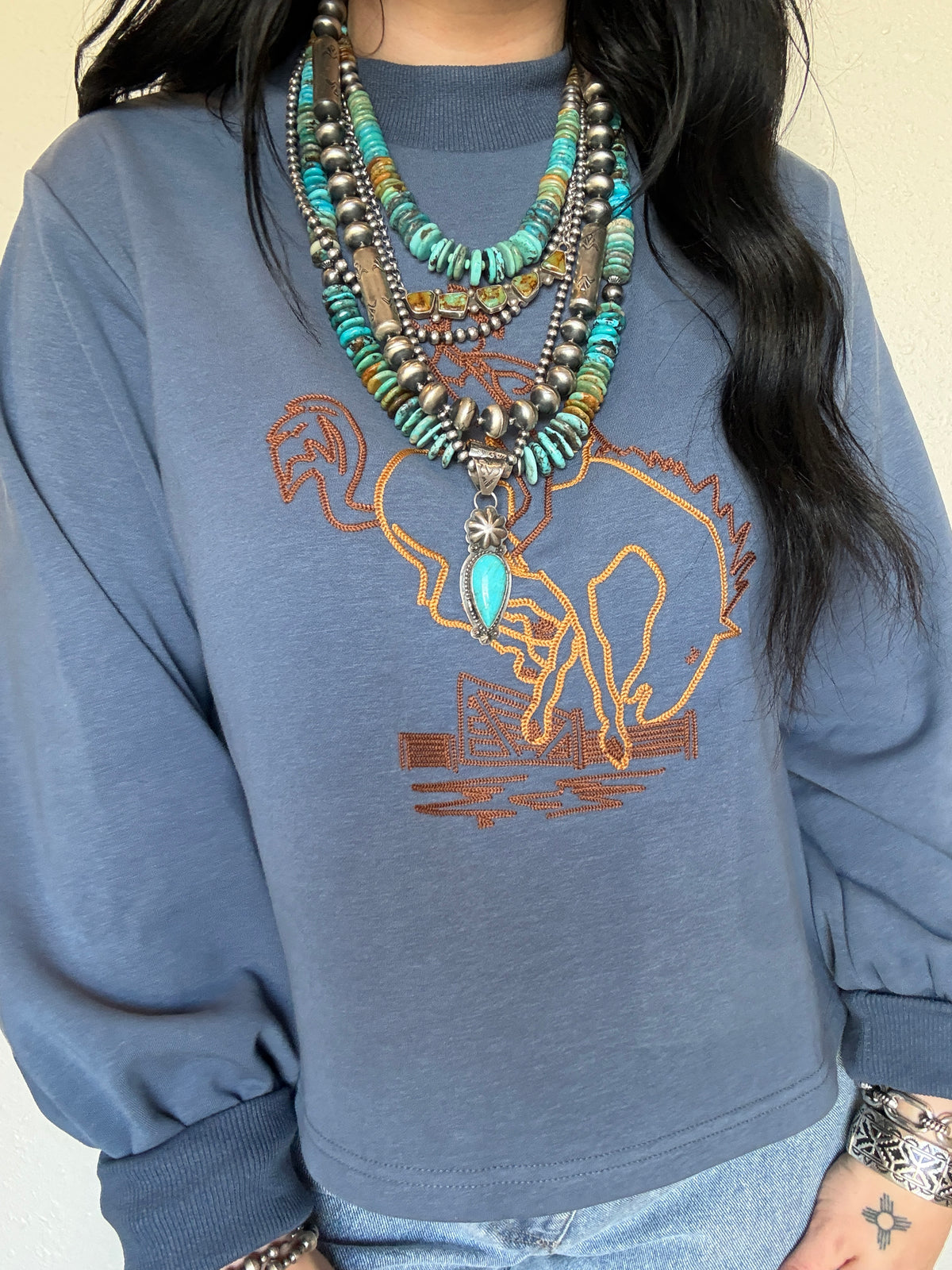 Hold Your Horses Mockneck