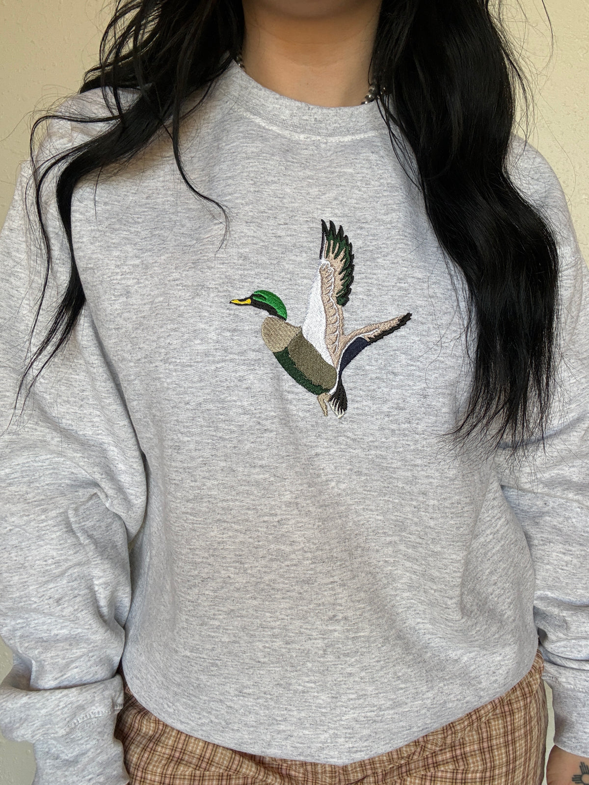The Mallard Embroidered Crew