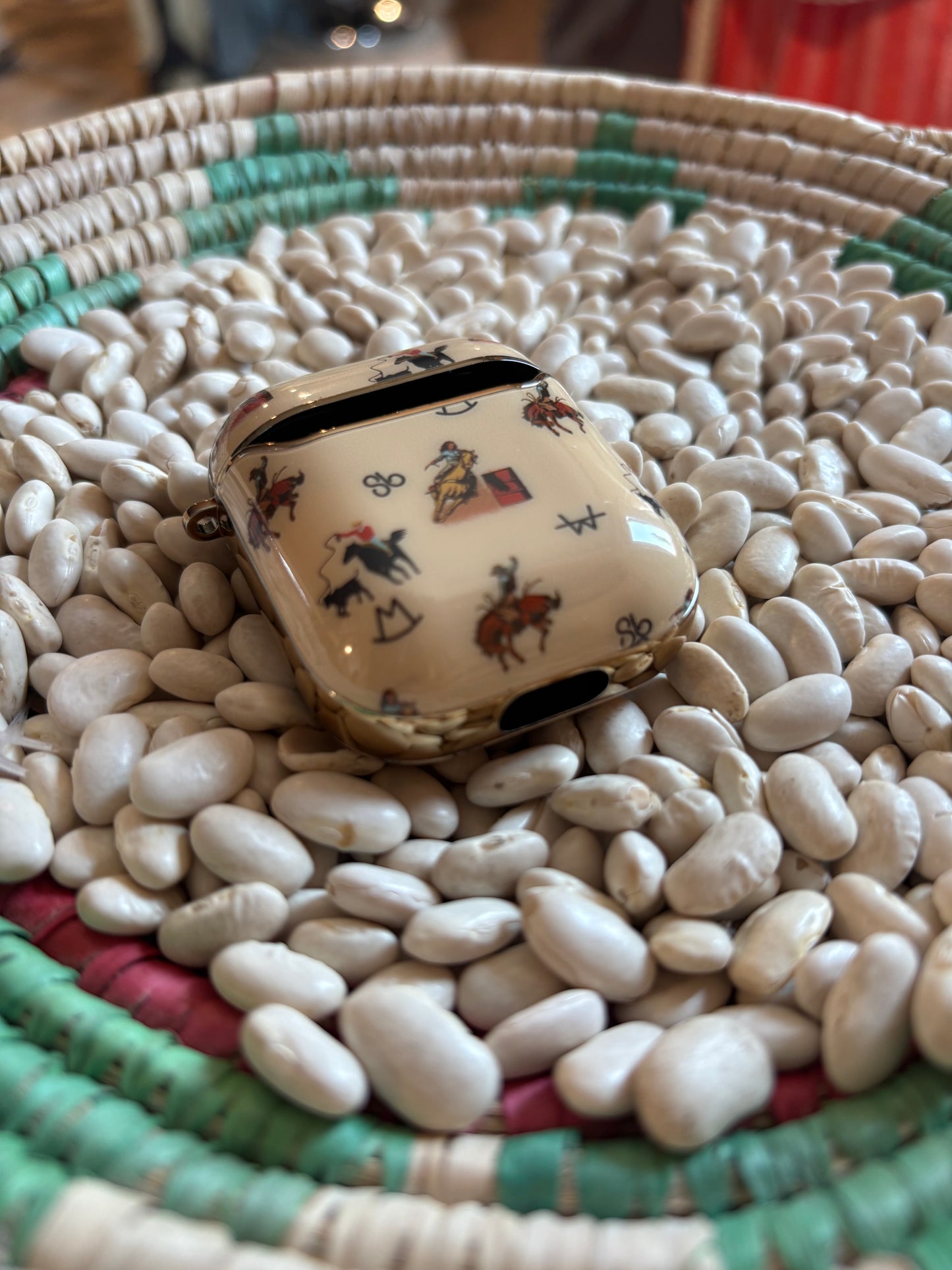 Vintage Cowboy Airpod Case