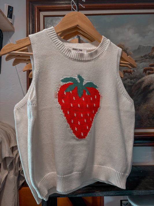 Berry Sweet Sweater Vest