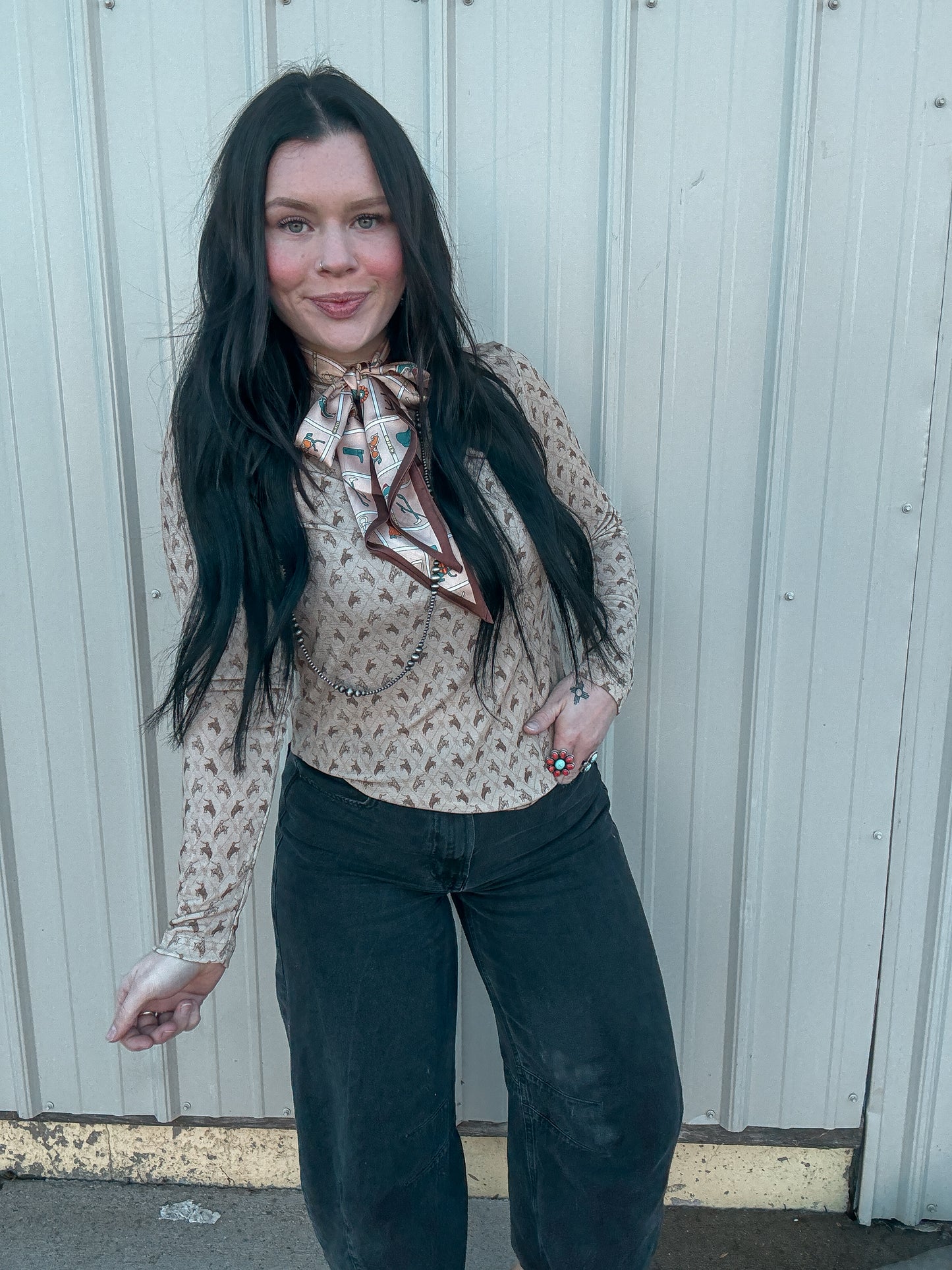 The Western Bronc Long Sleeve