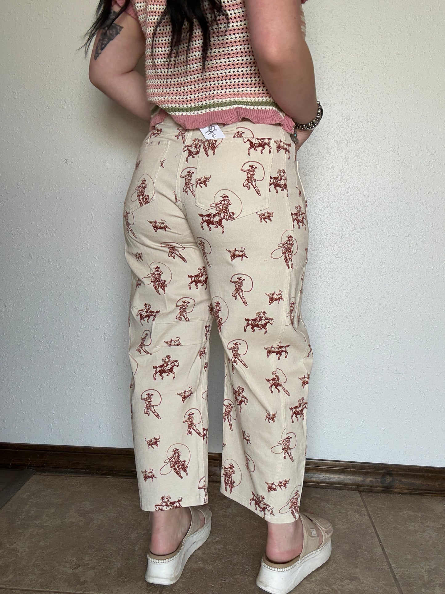 The Arizona Cowboy Barrel Jeans