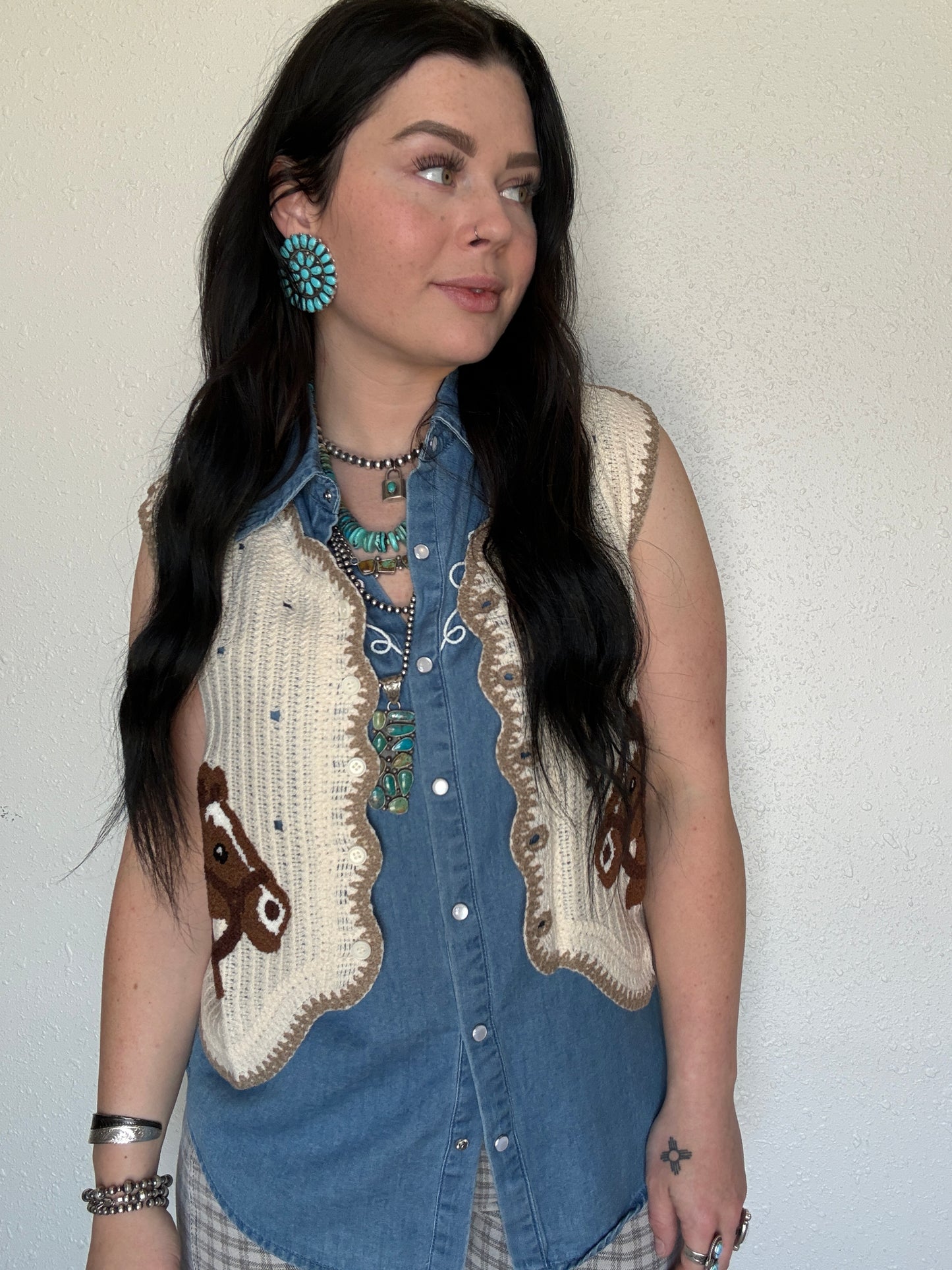 The Duo Knit Horse Sweater