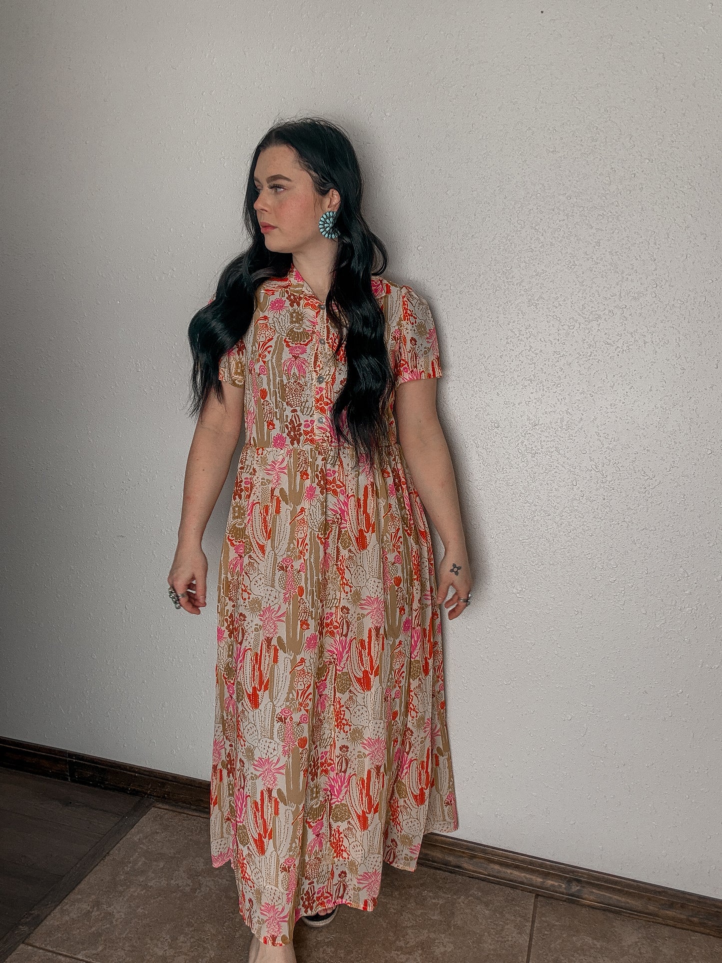 The Cactus Cantina Maxi Dress