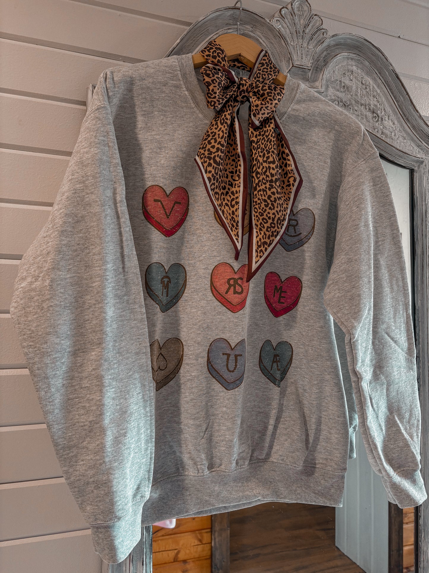 Branded Sweetheart Crewneck