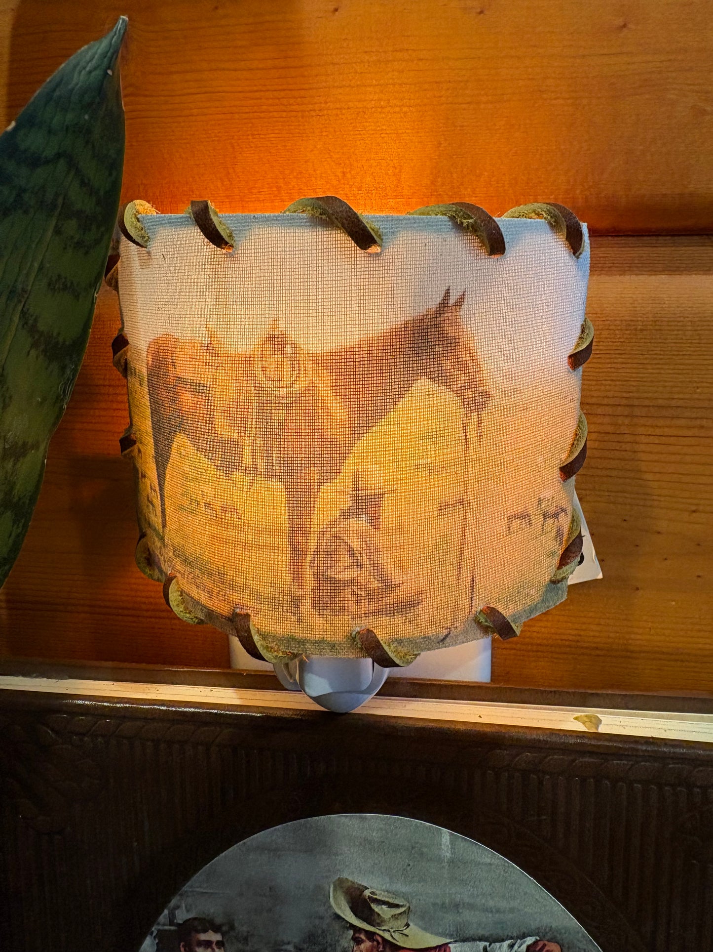 Western Night Light *Colored Cowboy