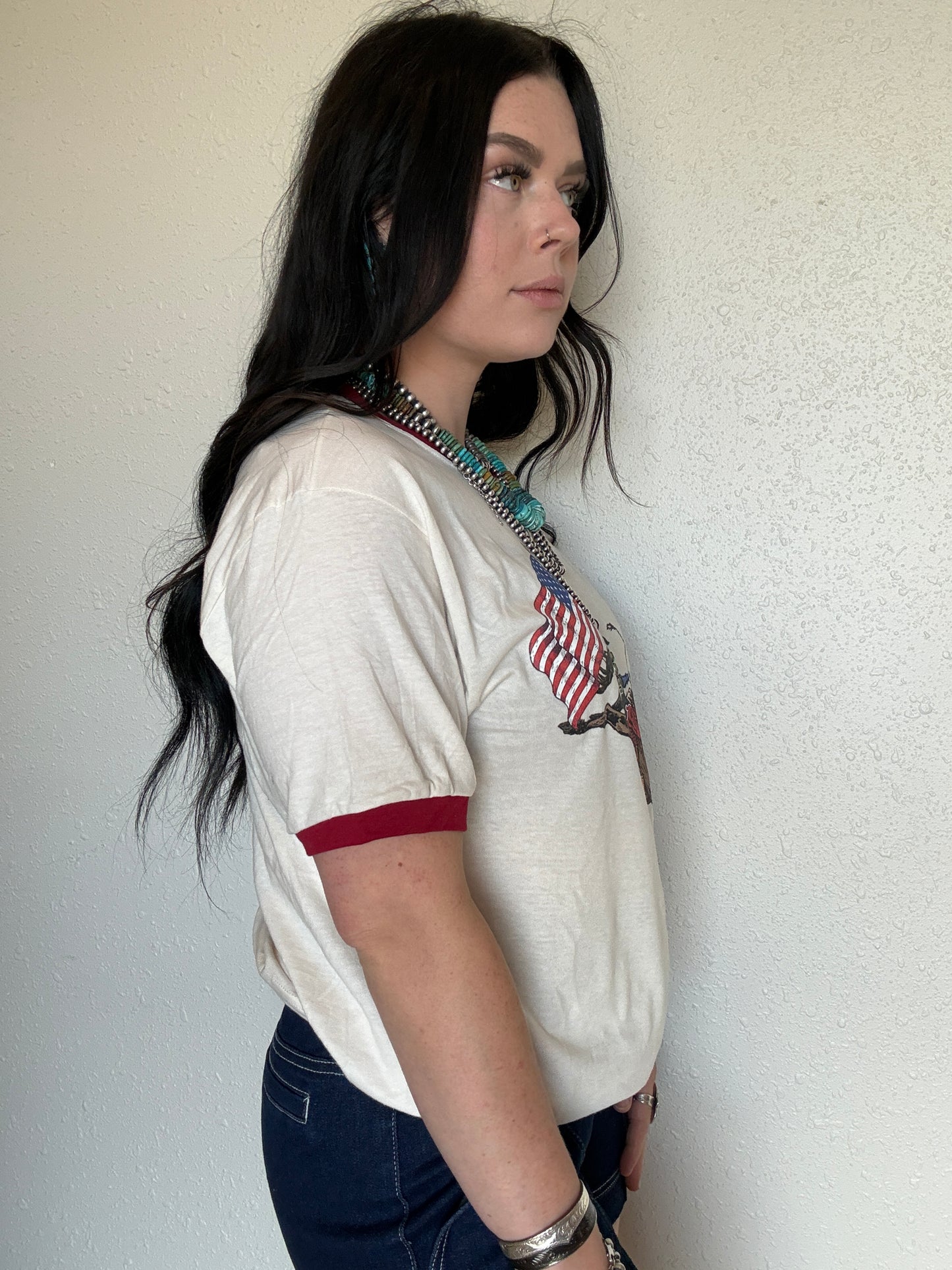 Dust and Glory Ringer Tee