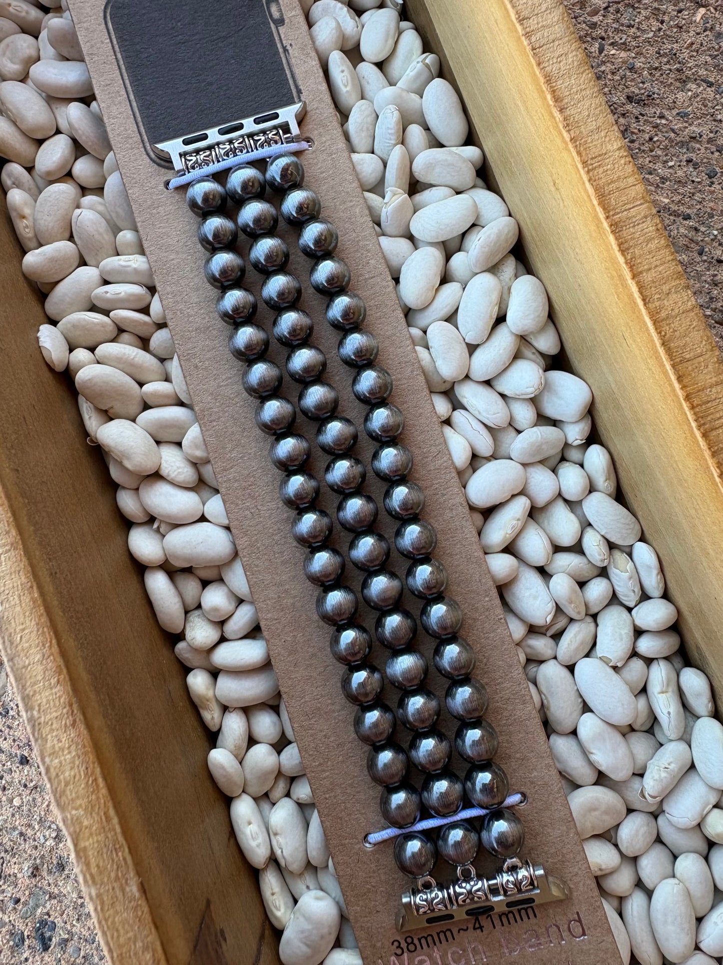 Multi Strand Pearl Apple Watch Band 38mm-41mm