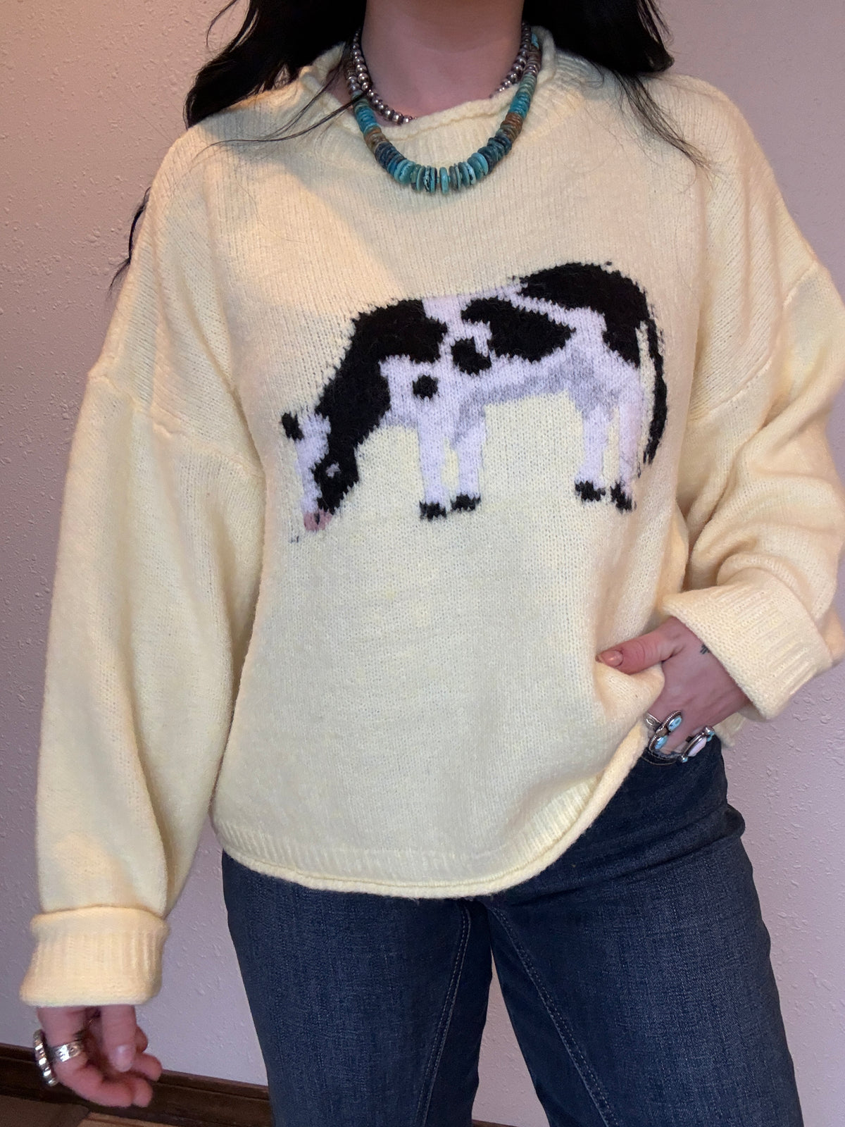 The Dairy Cow Sweater