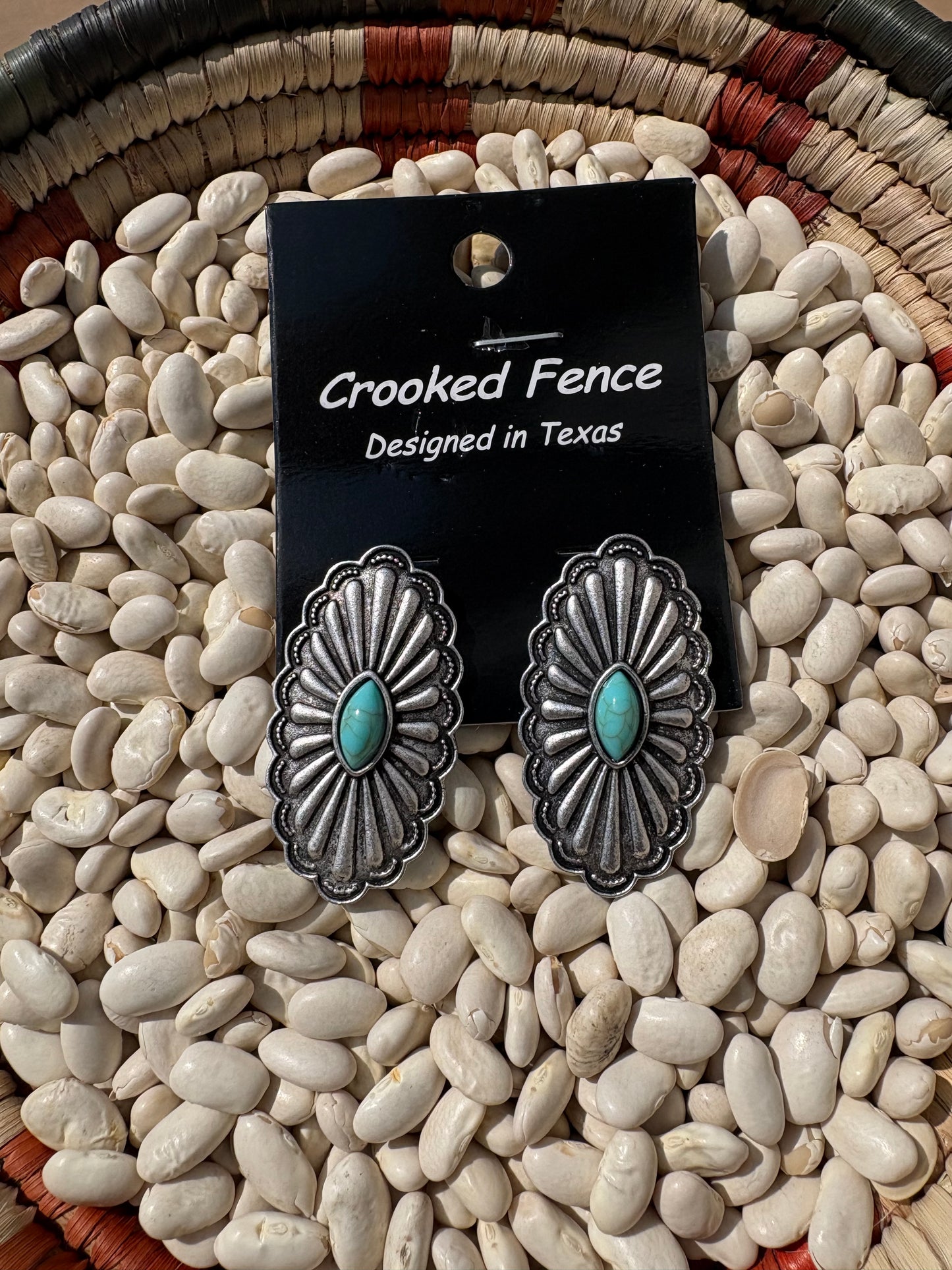 Long Concho Studs