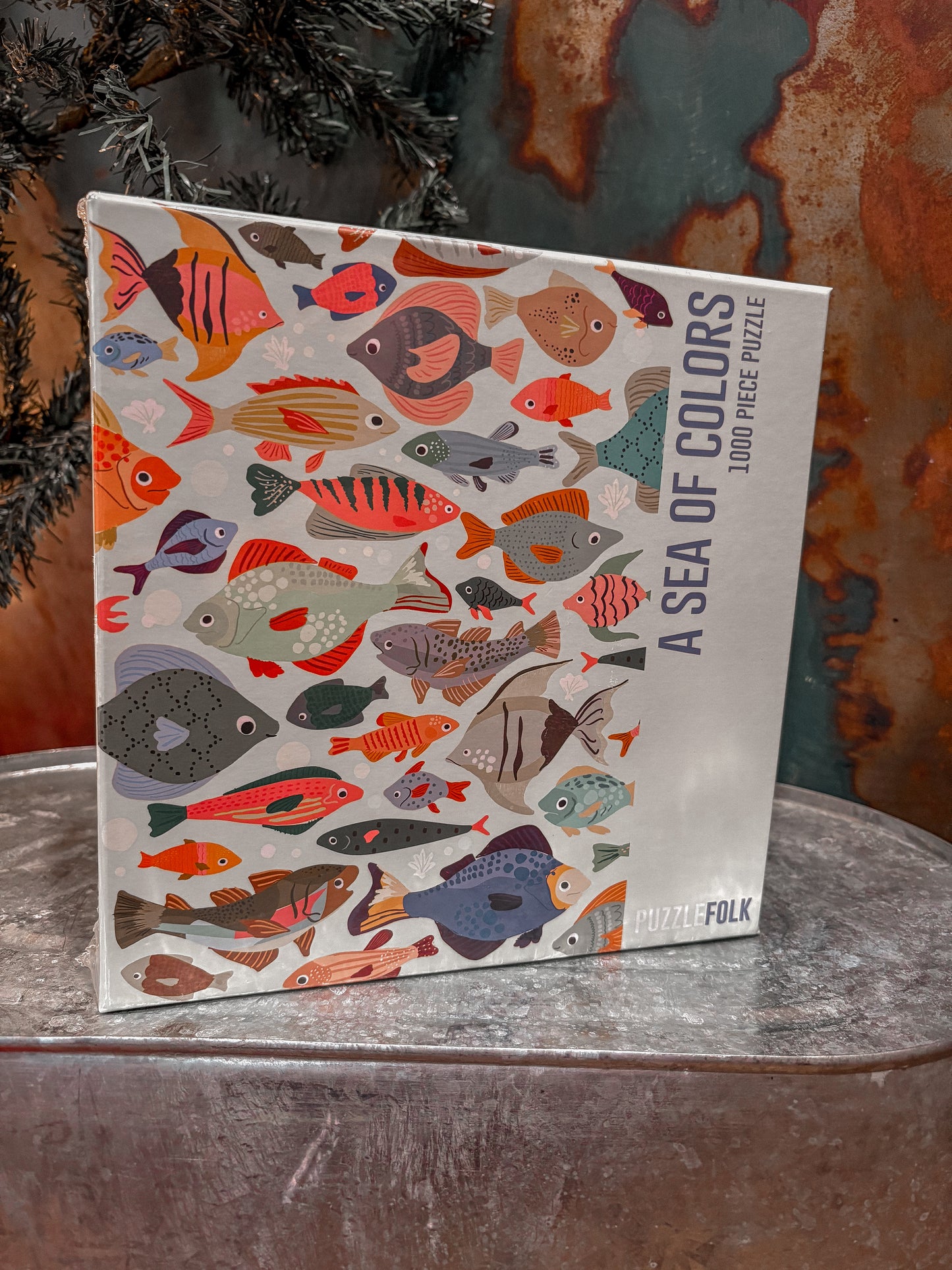 A Sea Of Colors 1000 Piece Puzzle