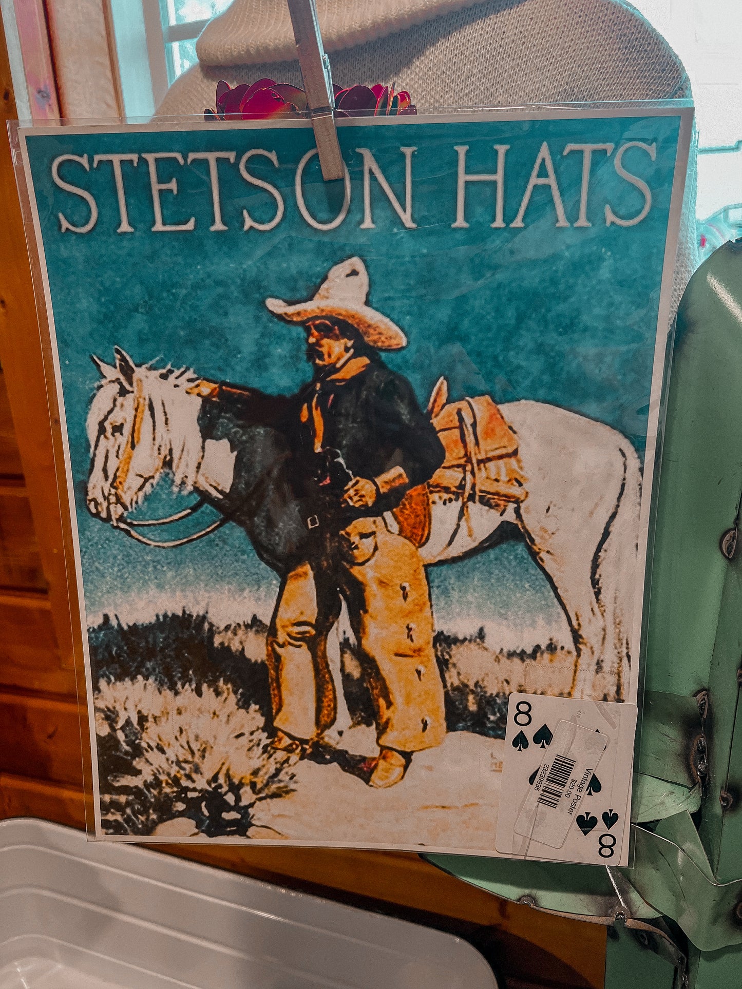 Stetson Hat Vintage Poster