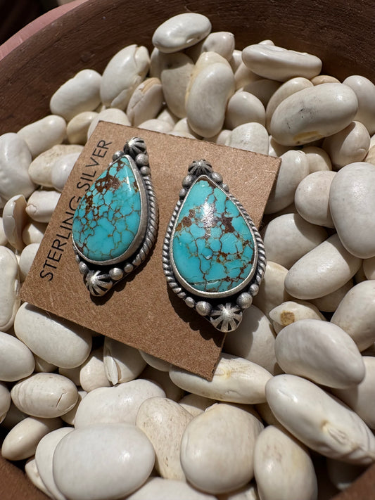 Mine 8 Turquoise Everyday Studs