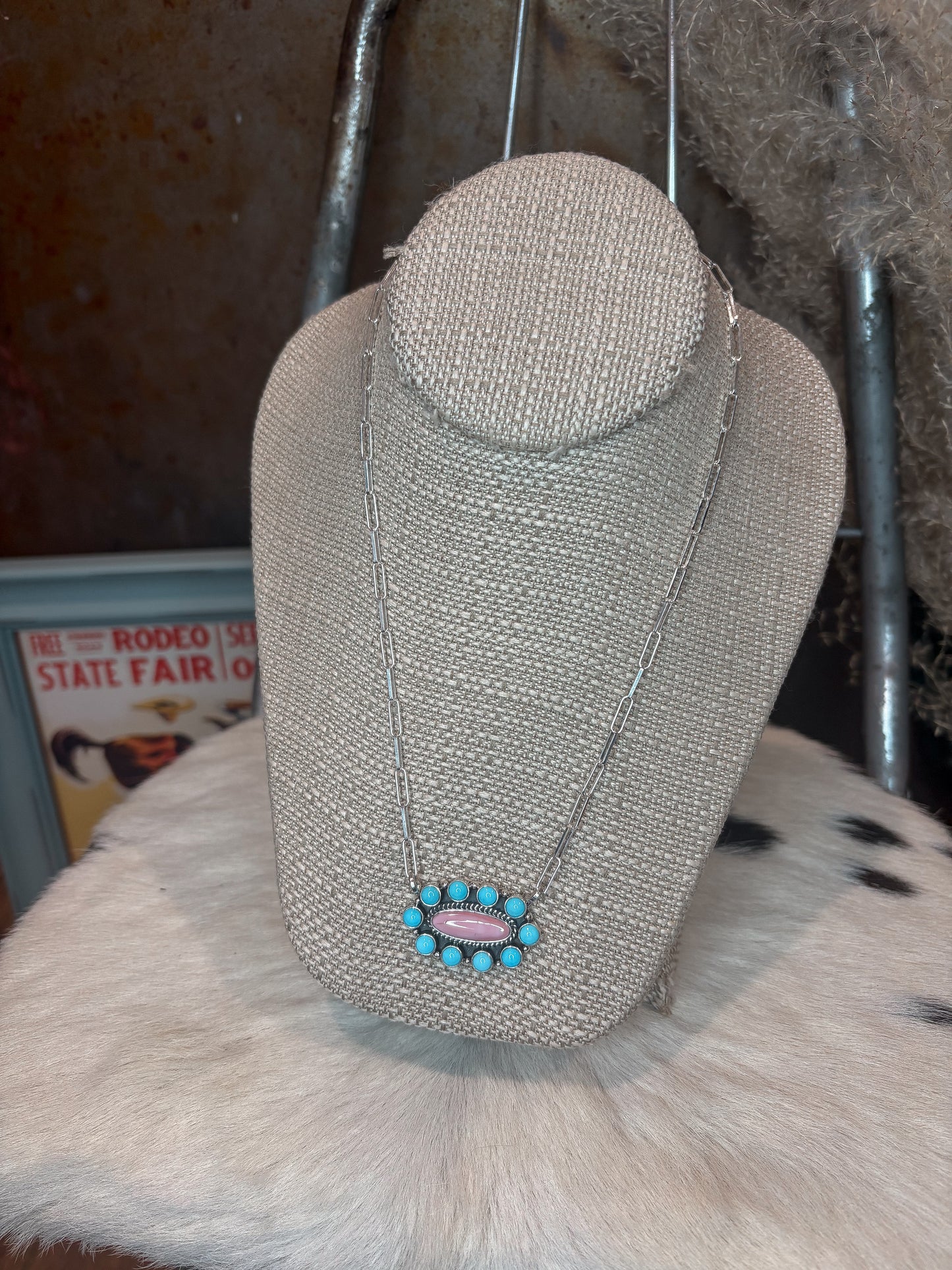 April Showers Cluster Necklace