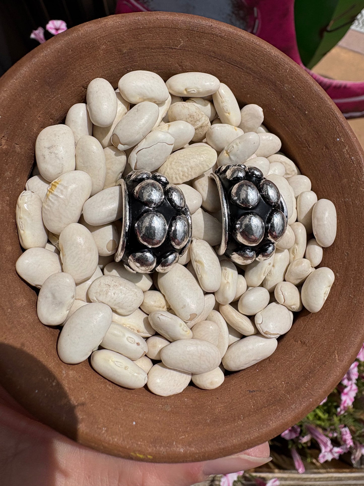 Bubble Hoop Earrings