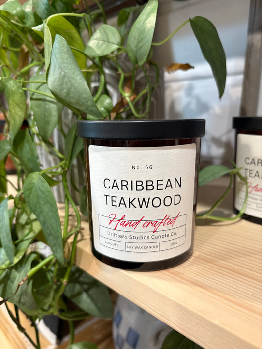 Caribbean Teakwood Soy Candle