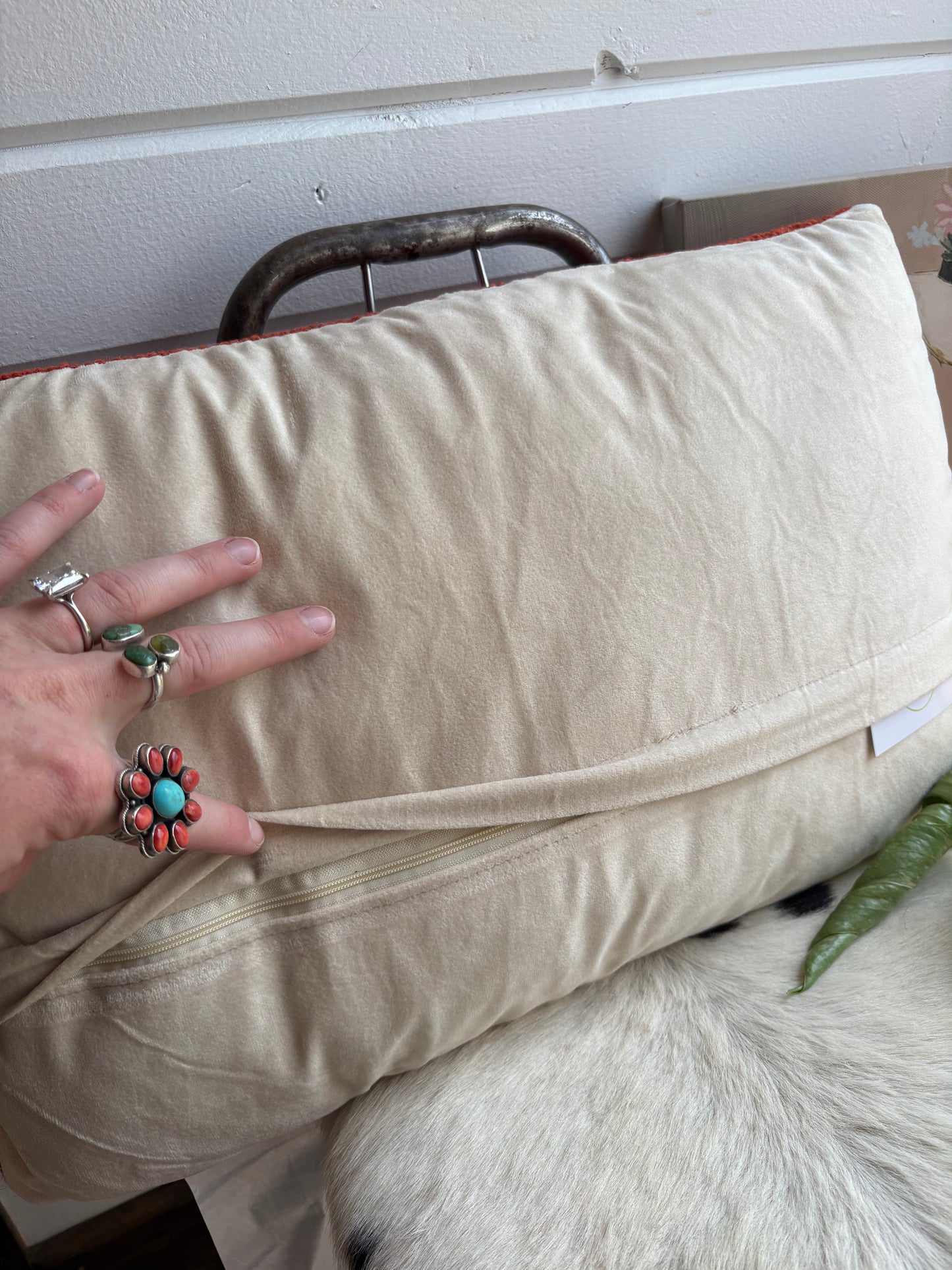 Longhorn Hook Pillow