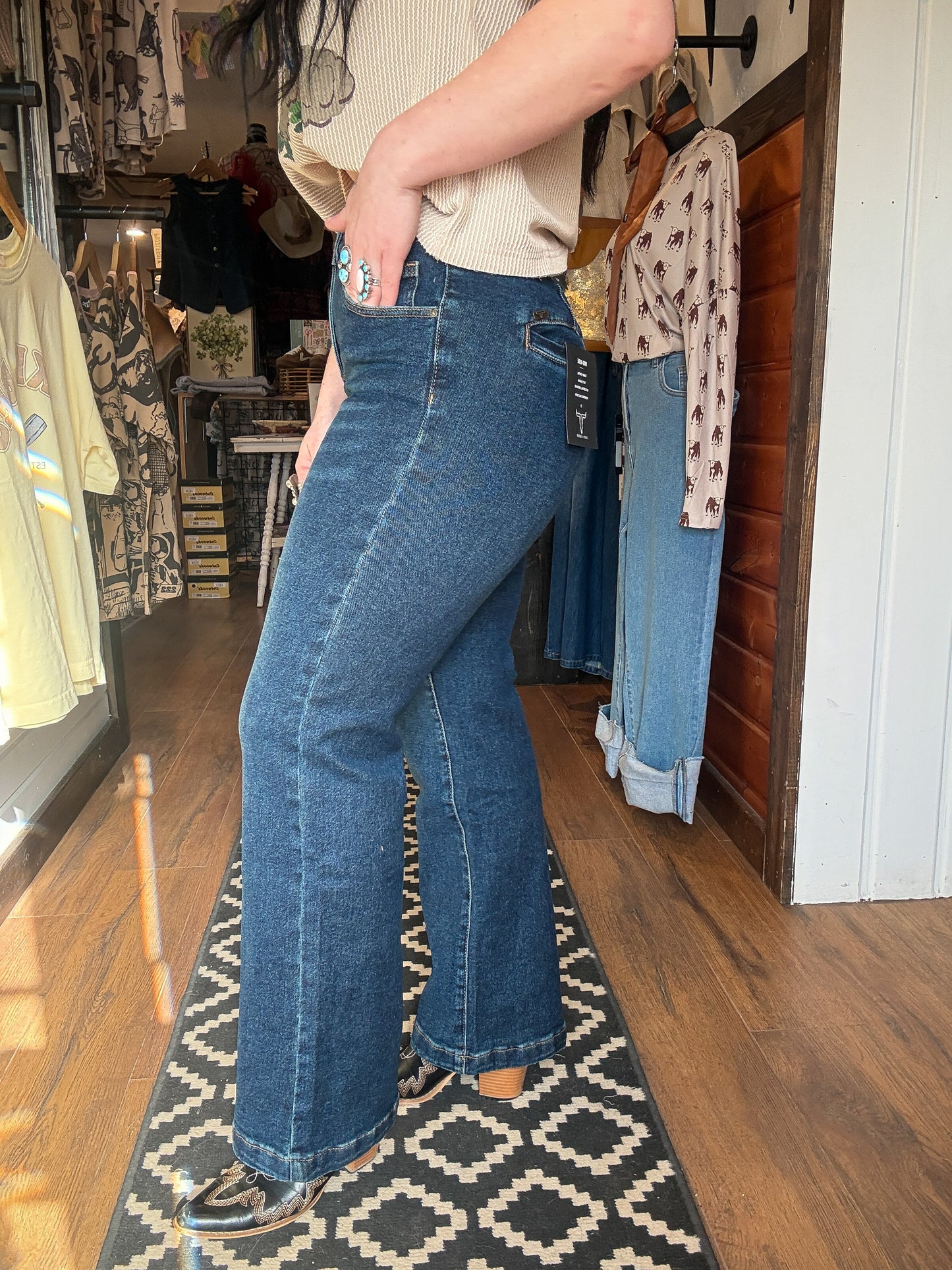 The Stanton Dark Wash Denim