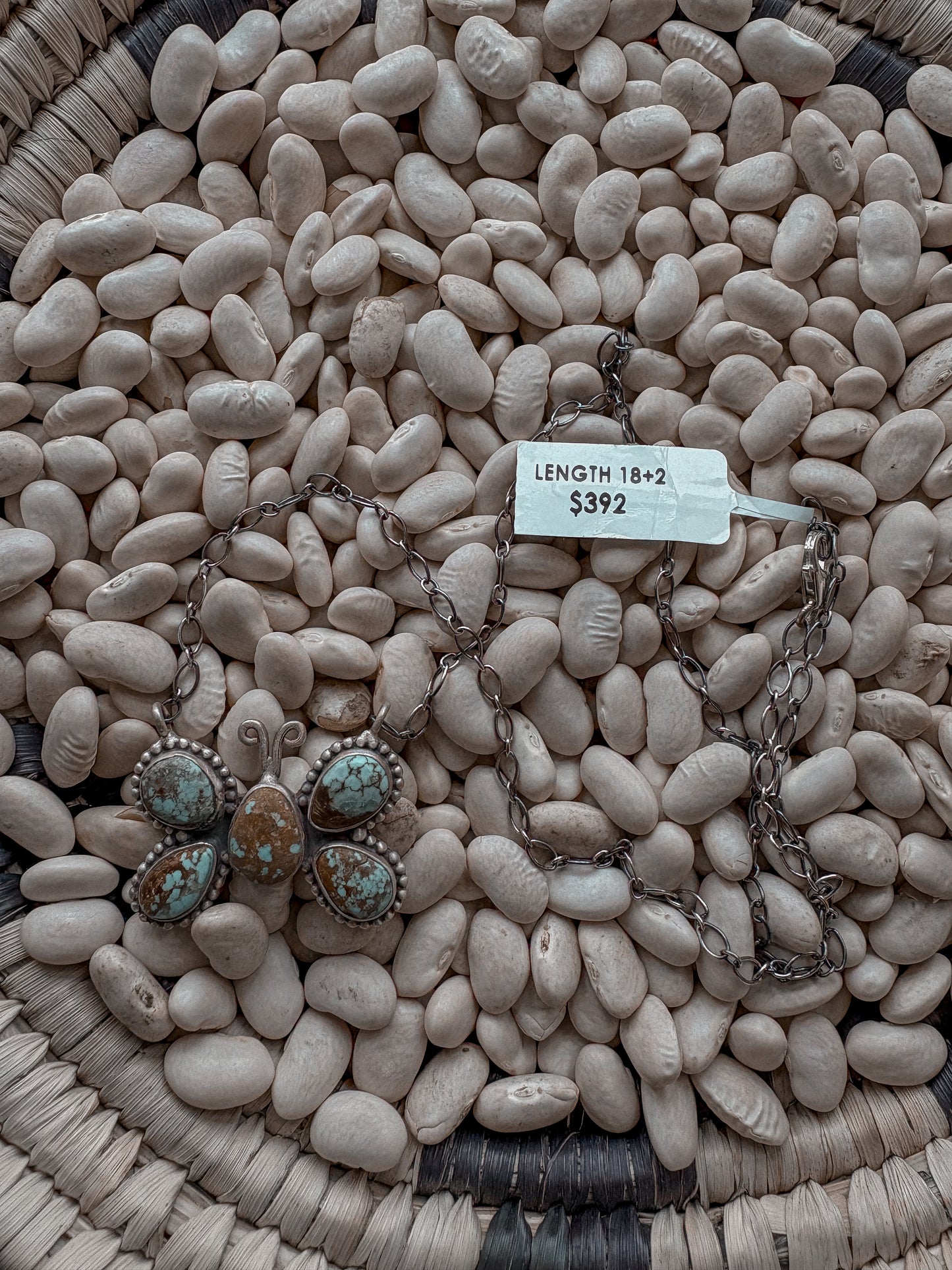 #8 Turquoise Butterfly Necklace