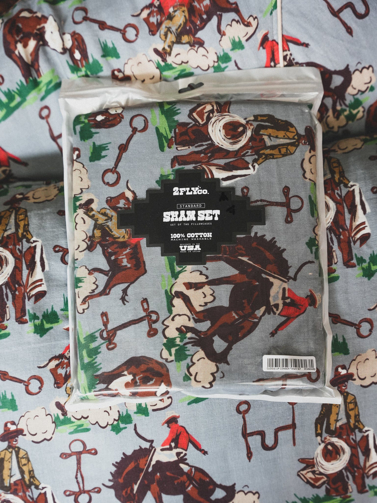 Cuddle Up Cowboy Pillow Shams
