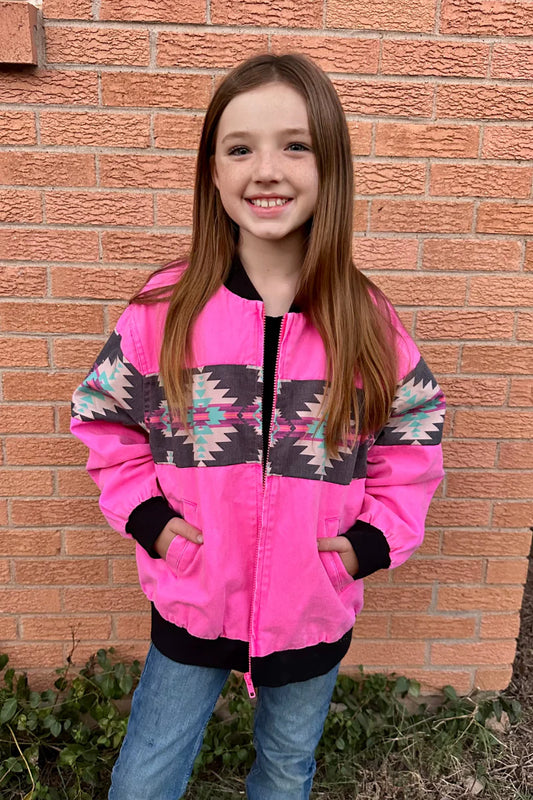 90’s Bomber Kids Pink *Pre-Order