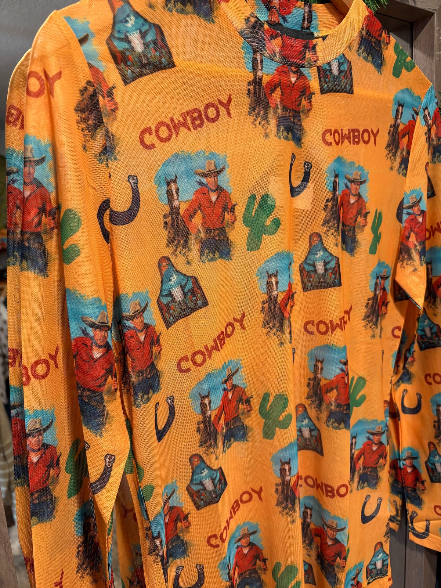 Vintage Cowboy Mesh
