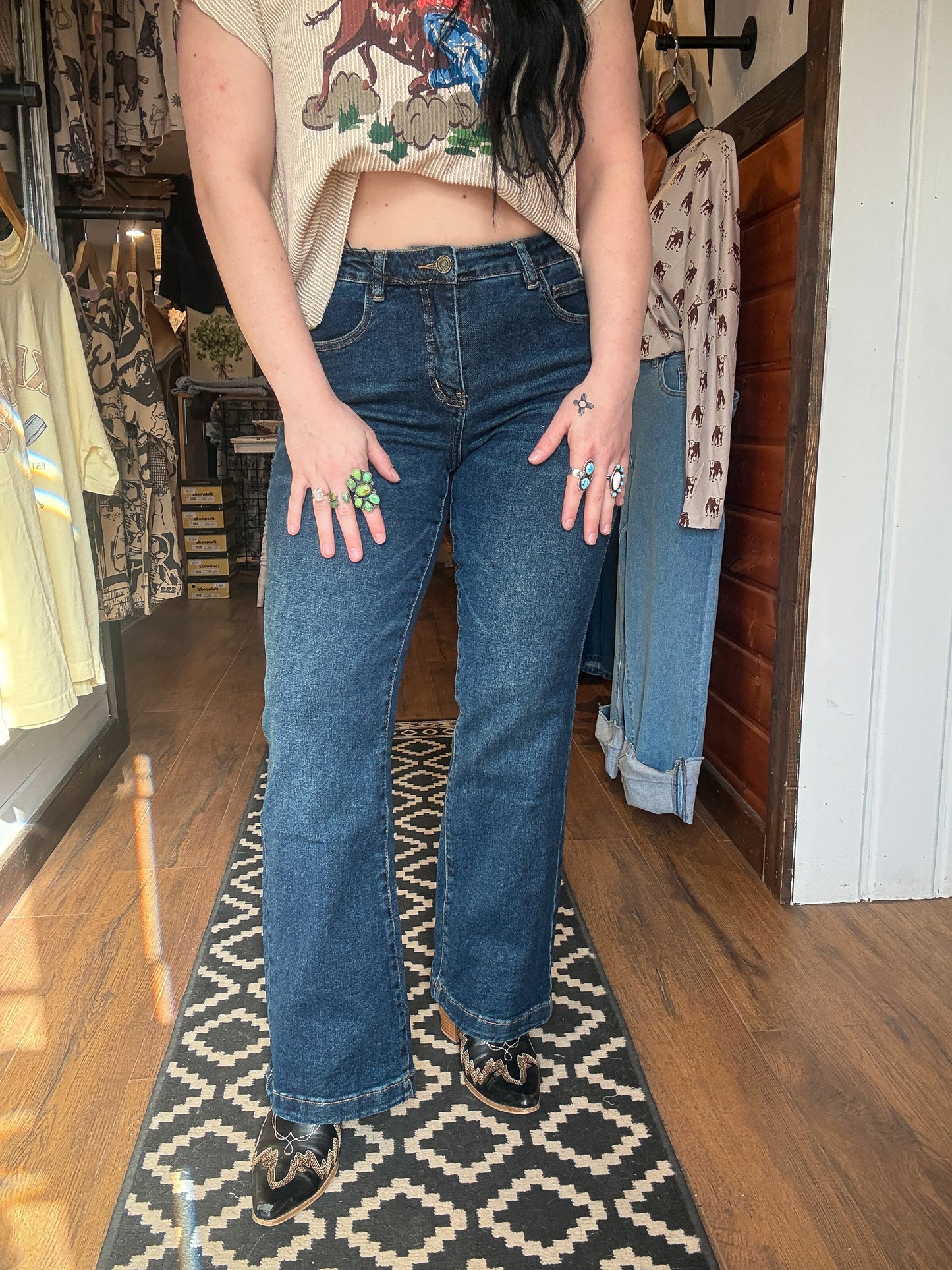 The Stanton Dark Wash Denim