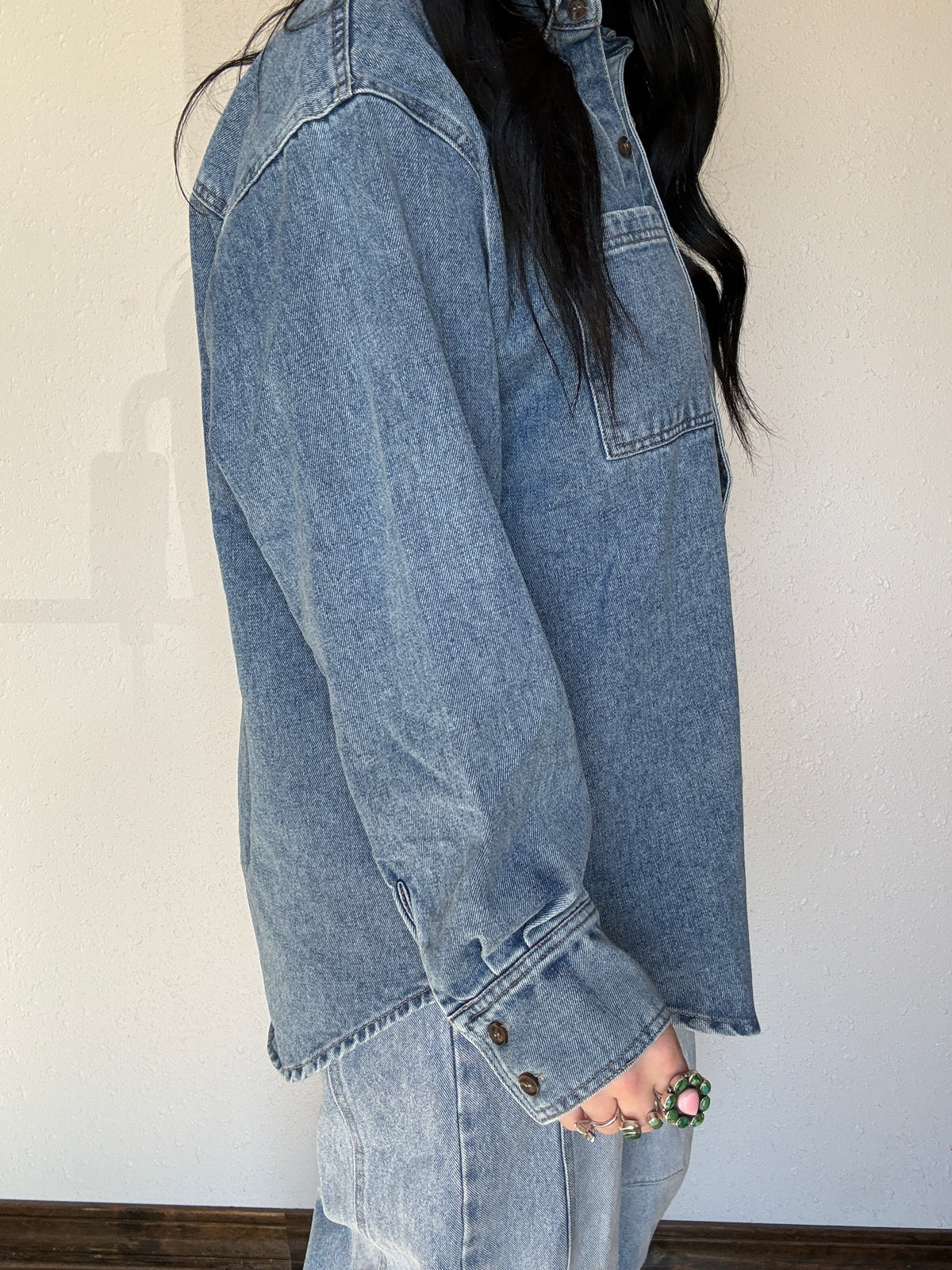 The Daily Denim Long Sleeve